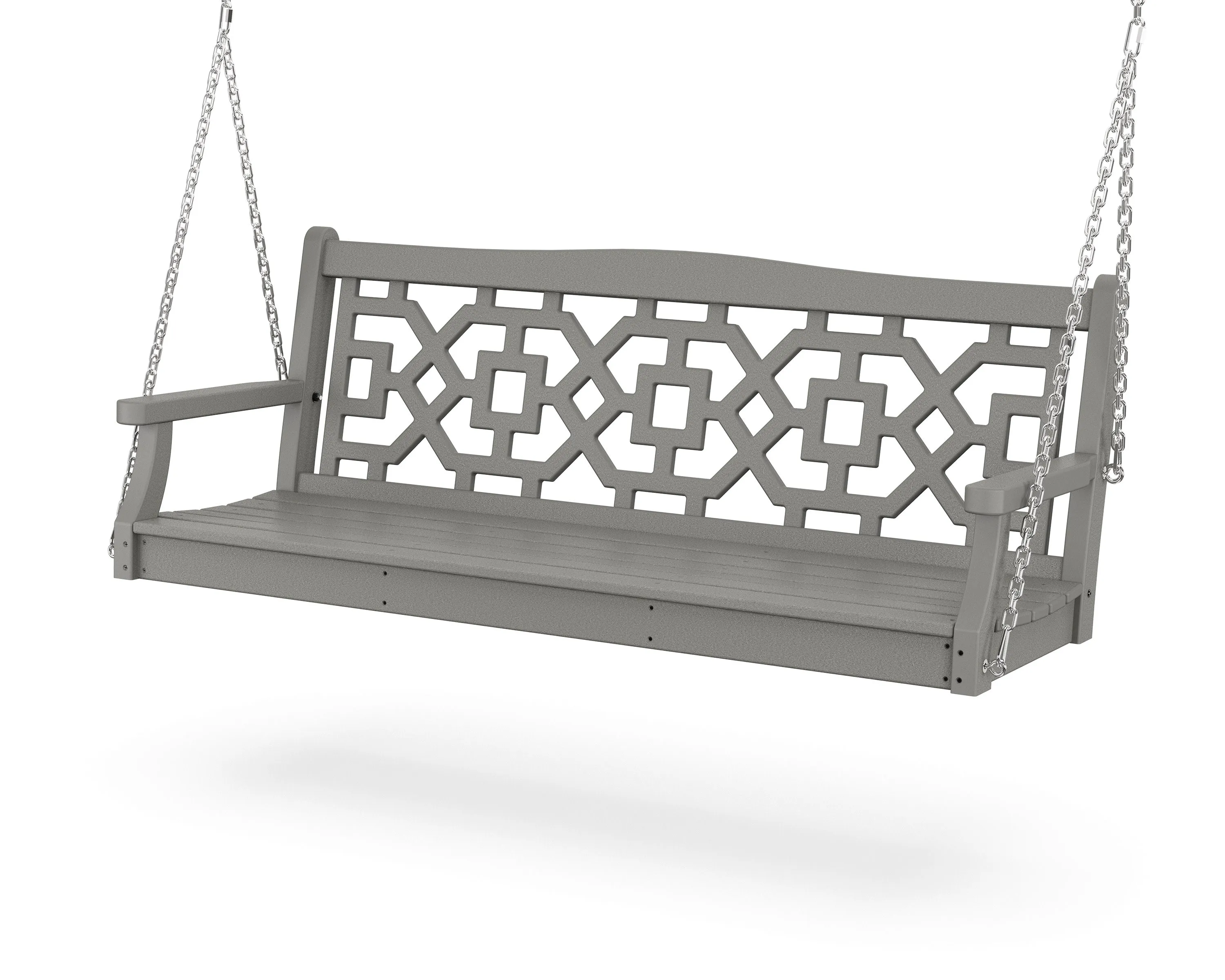 Chinoiserie 60" Swingoutdoor patio dining furniture set