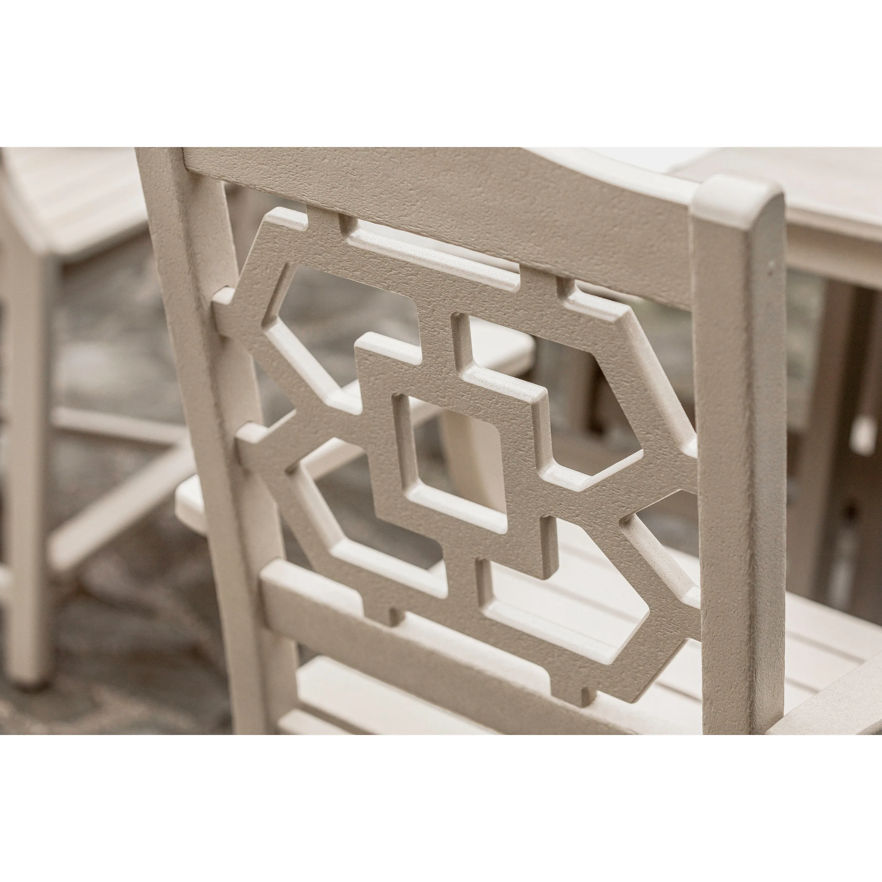 Chinoiserie Counter Arm Chair