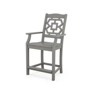 Chinoiserie Counter Arm Chairoutdoor patio dining furniture set