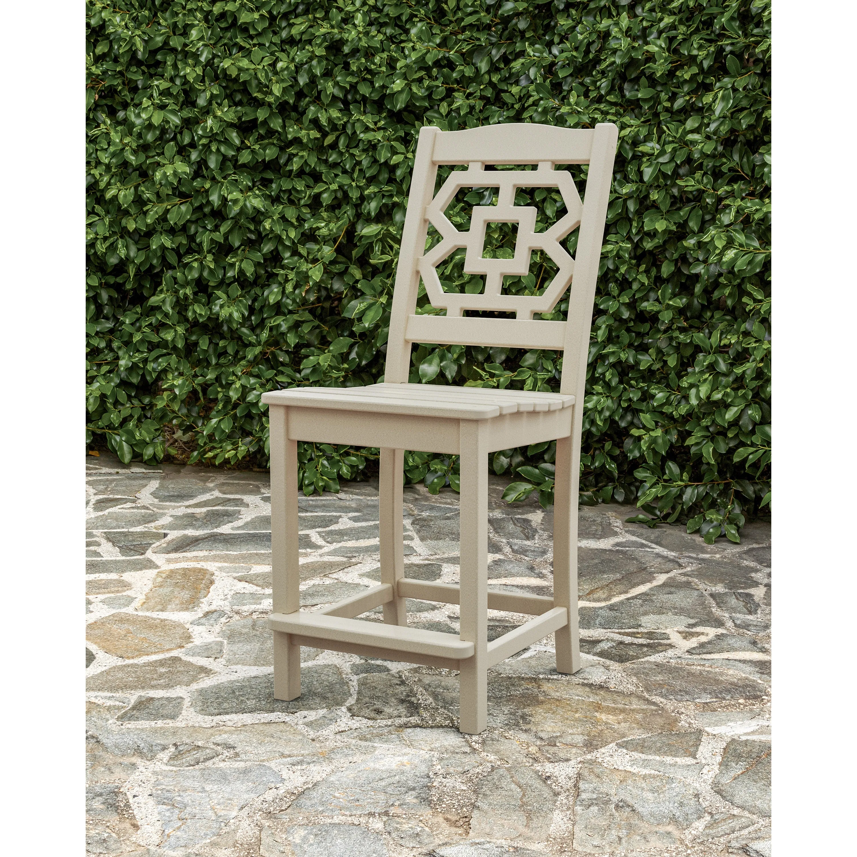 Chinoiserie Counter Side Chair