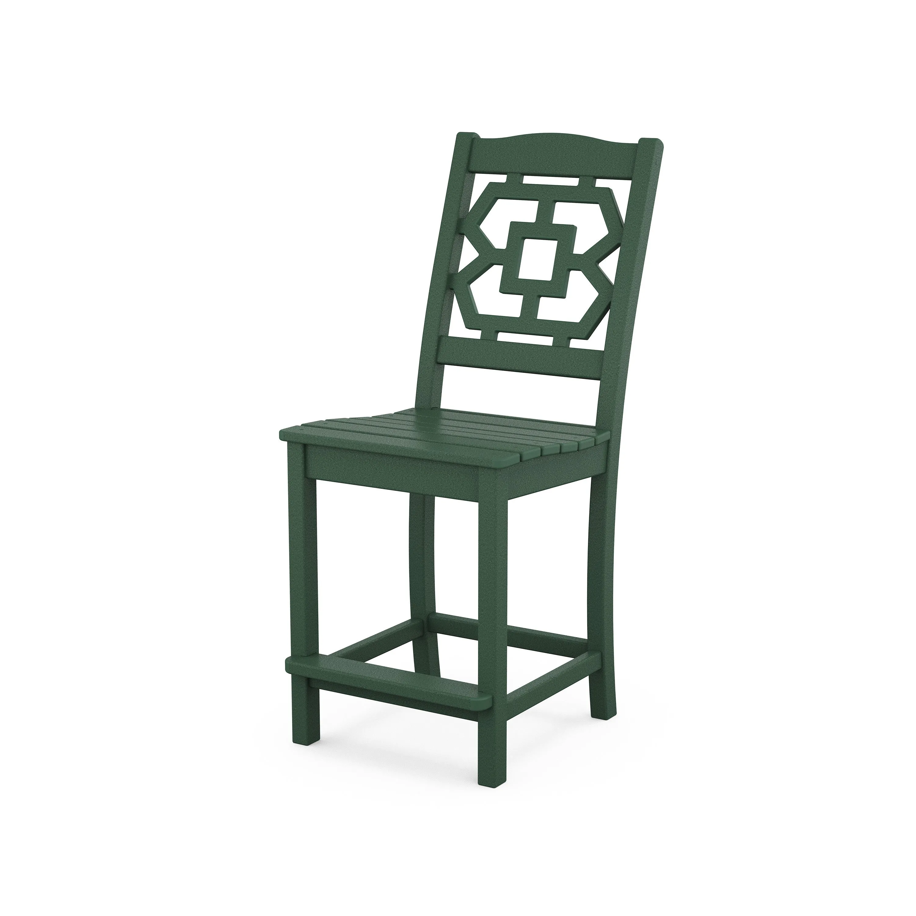 Chinoiserie Counter Side Chair