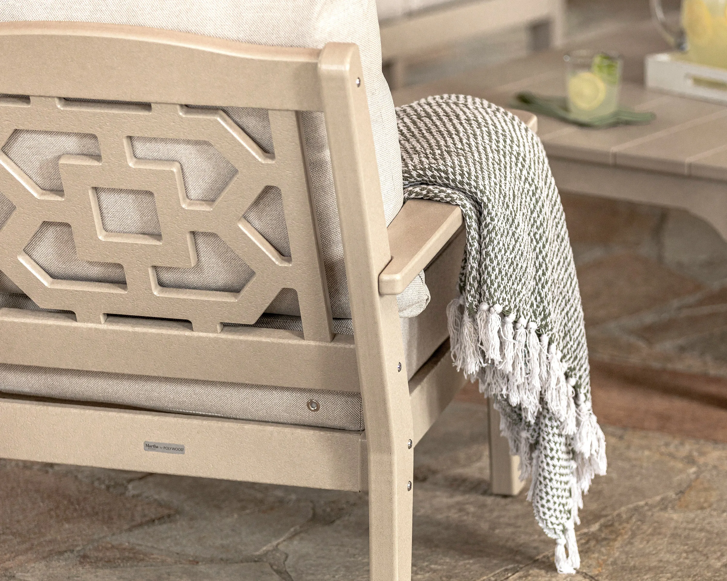 Chinoiserie Deep Seating Chair