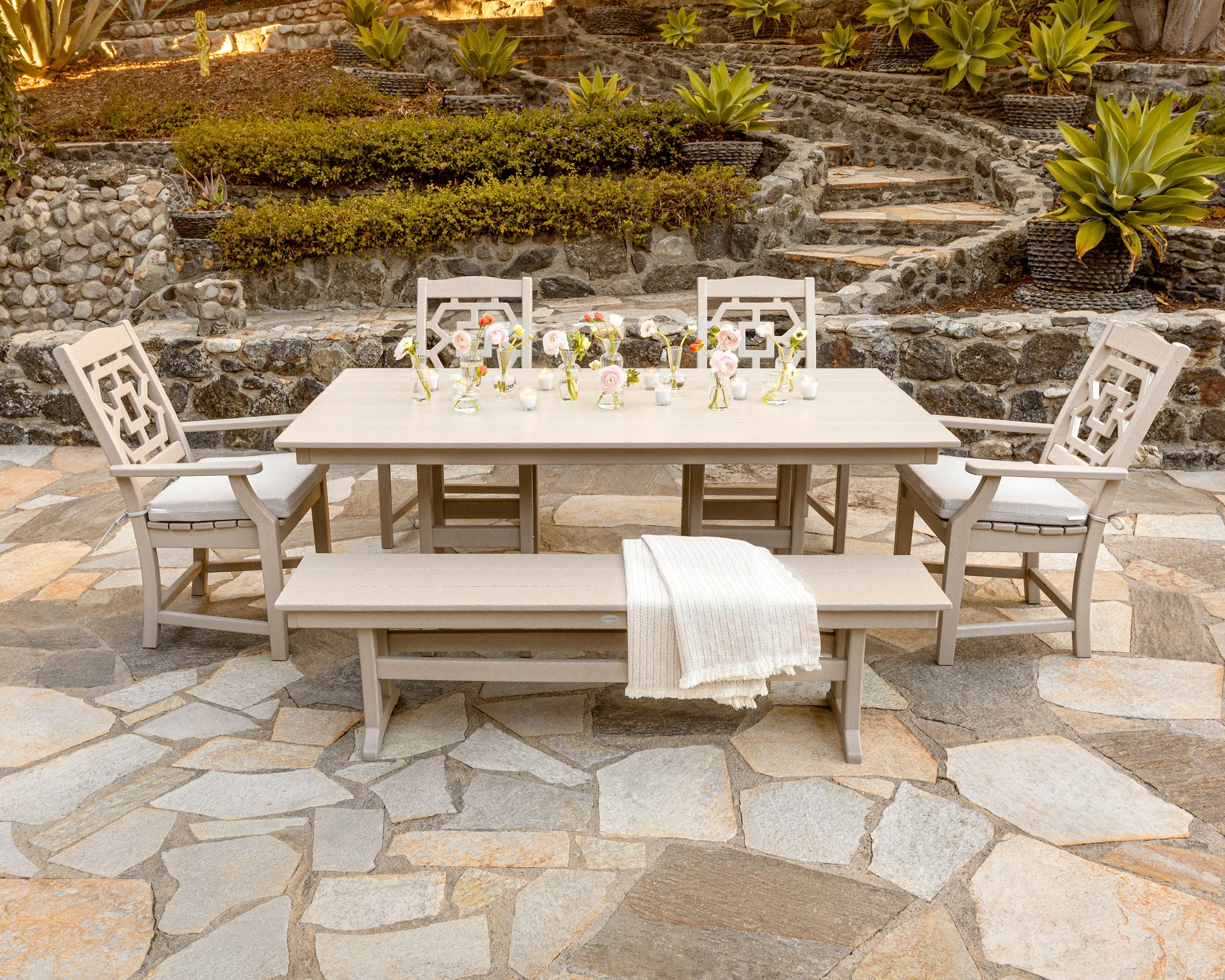 Chinoiserie Dining Arm Chair
