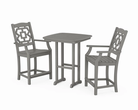 Chinoiserie 3-Piece Counter Setoutdoor patio furniture set