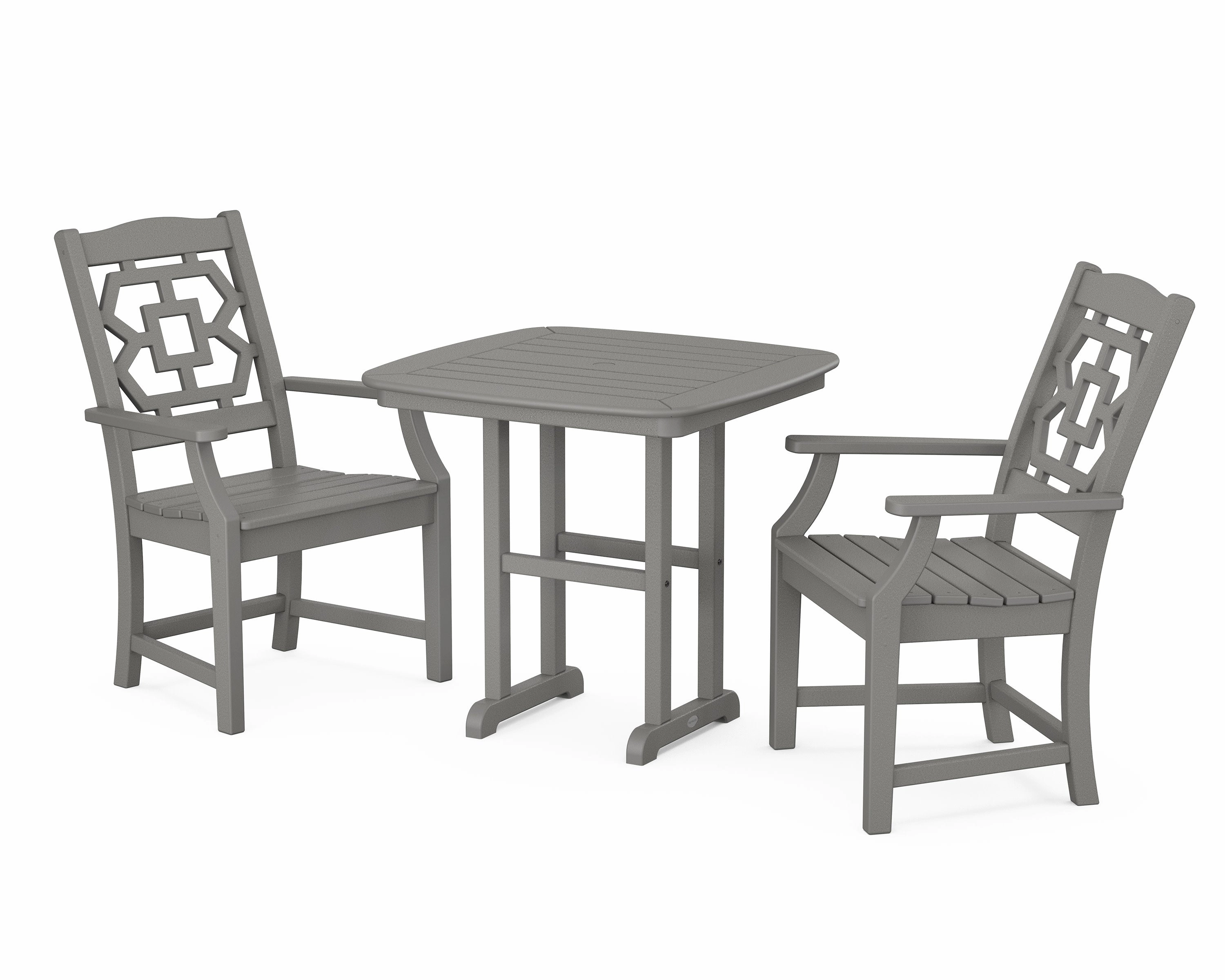 Chinoiserie 3-Piece Dining Setoutdoor patio furniture set