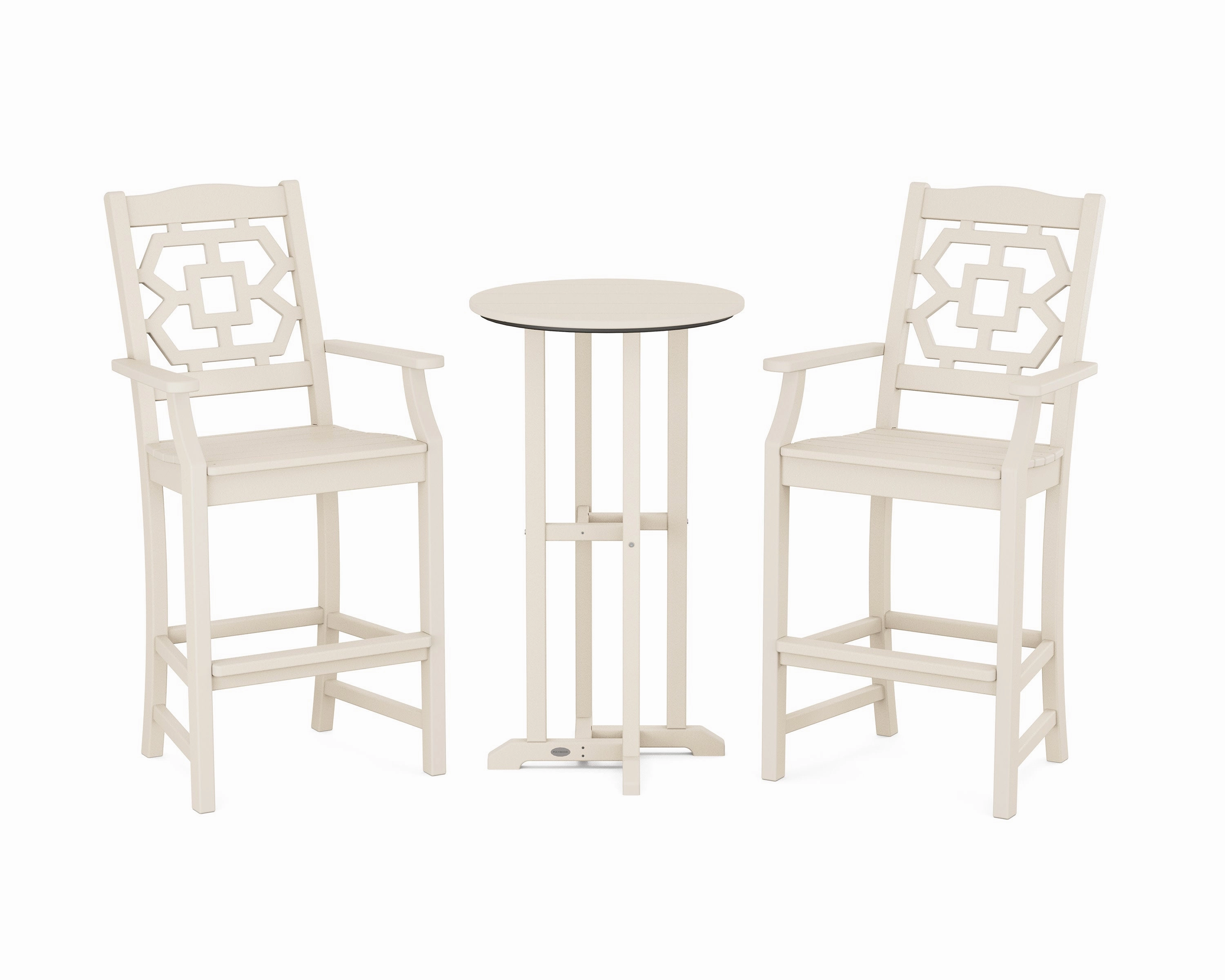 Chinoiserie 3-Piece Farmhouse Bar Set