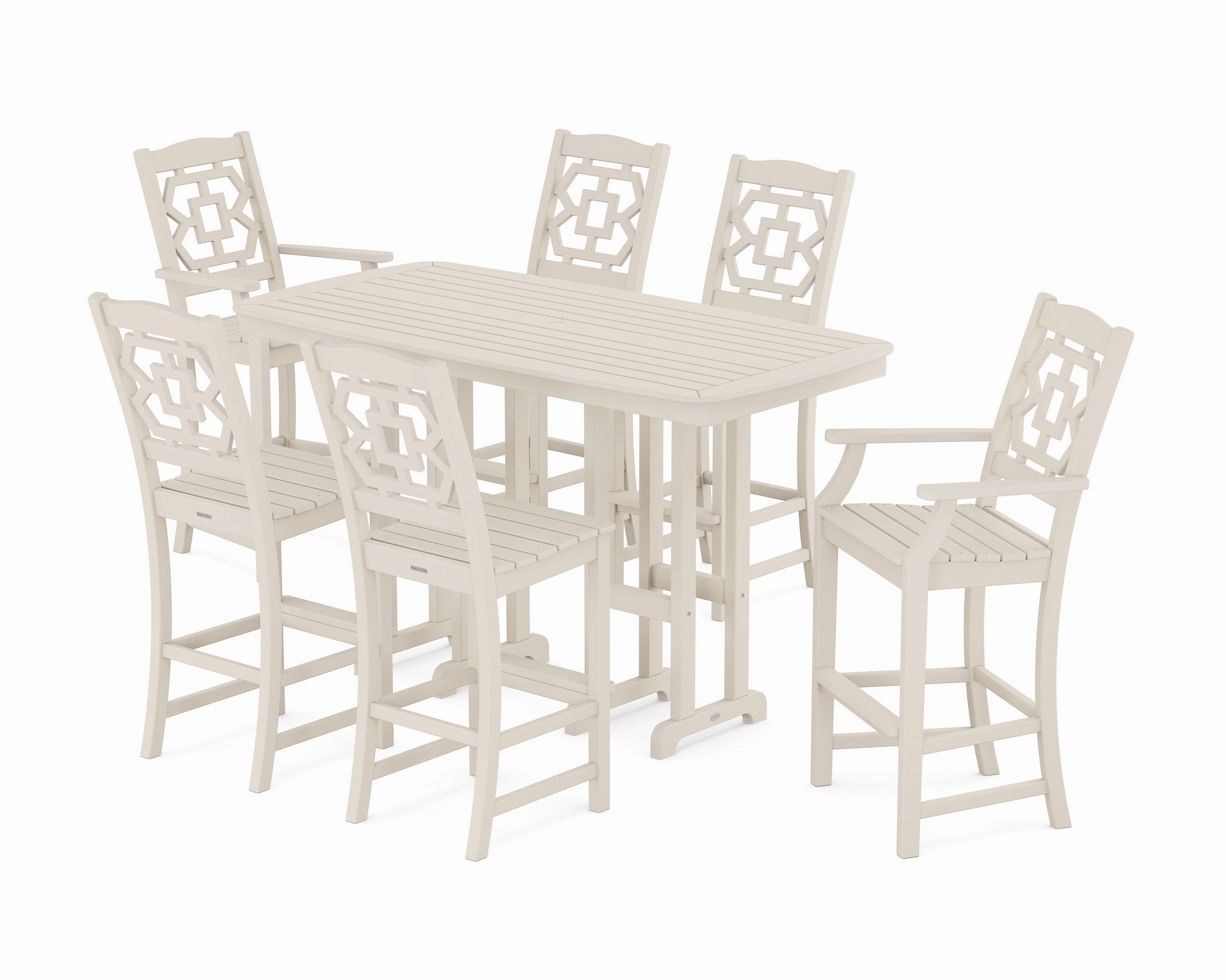 Chinoiserie 7-Piece Bar Set