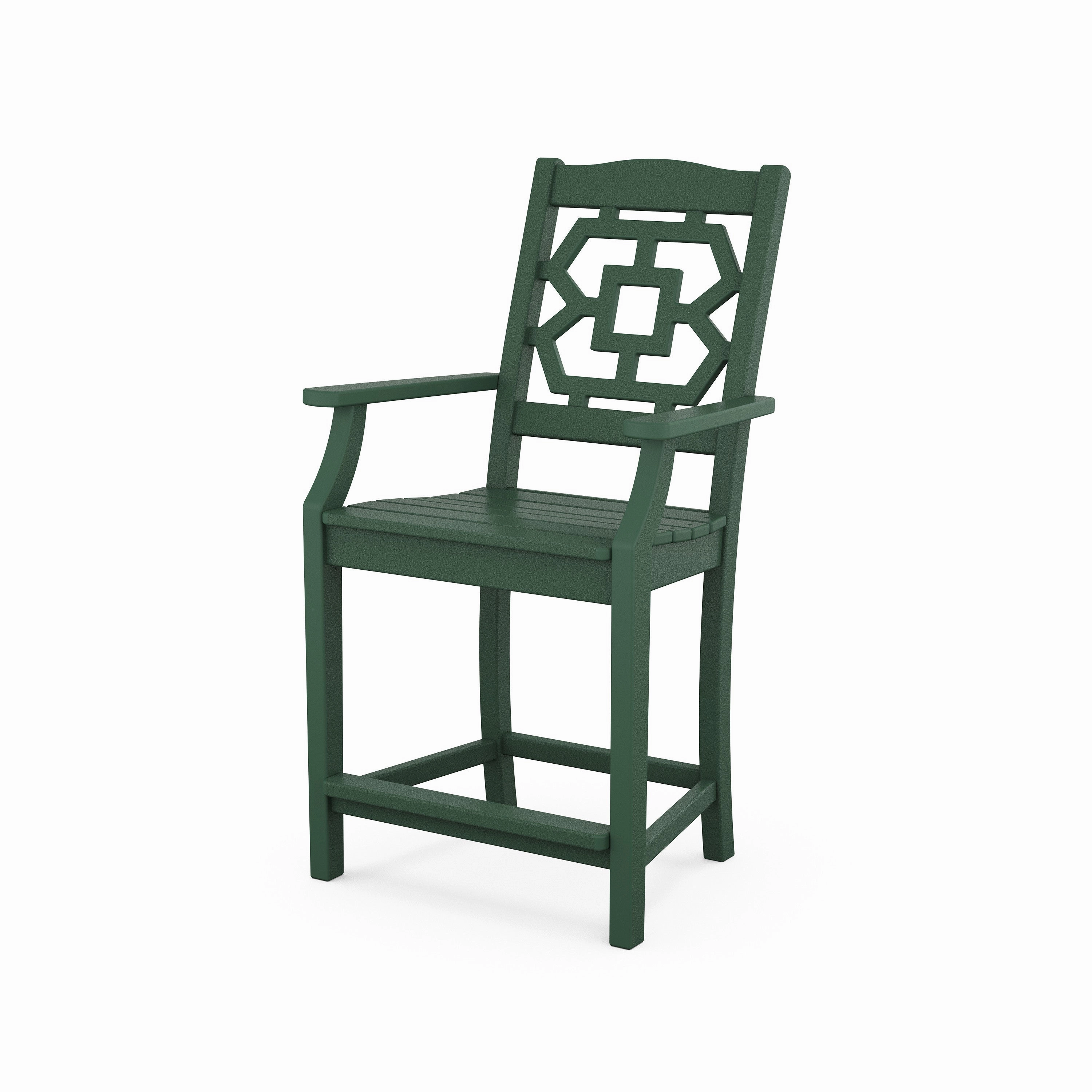 Chinoiserie Counter Arm Chair