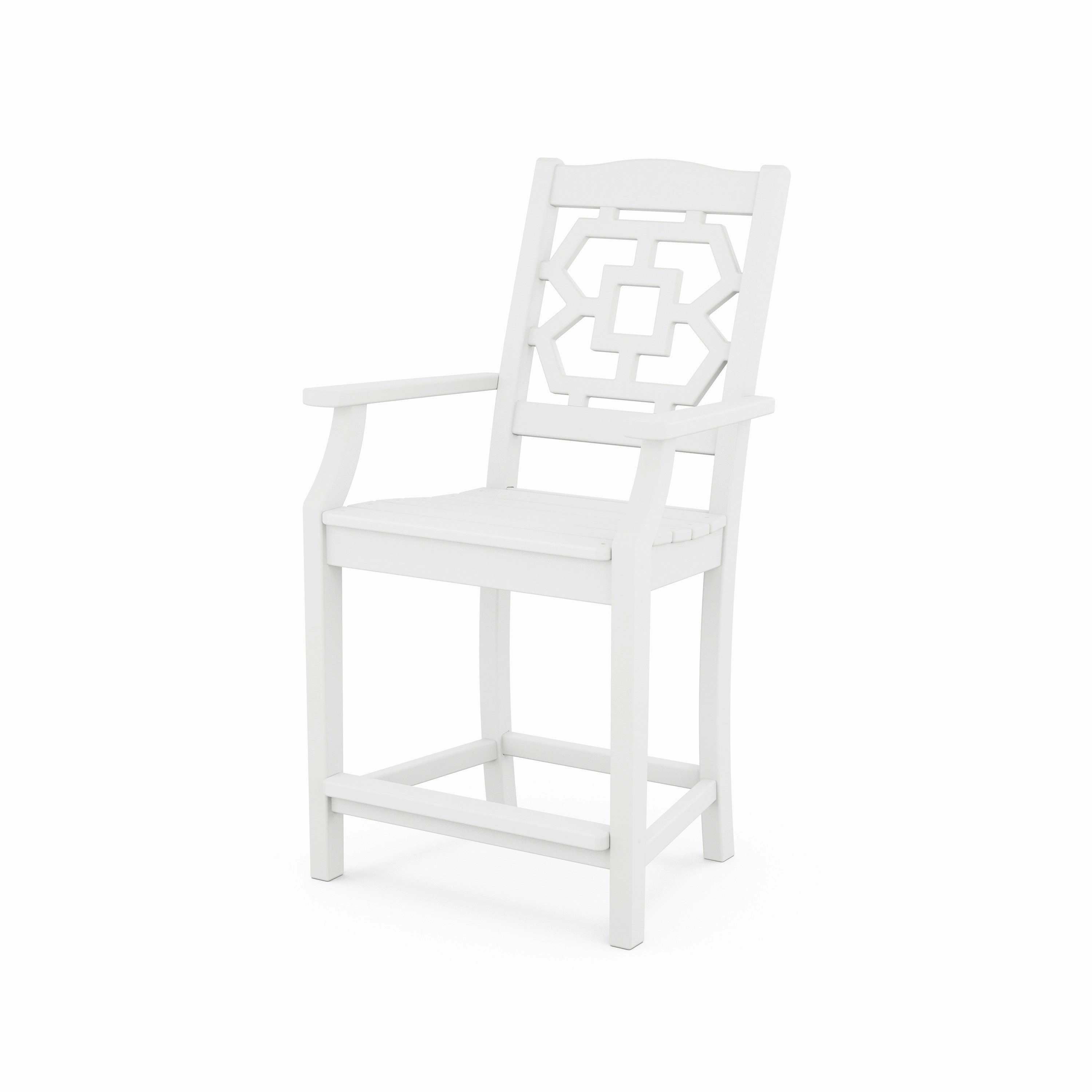 Chinoiserie Counter Arm Chair