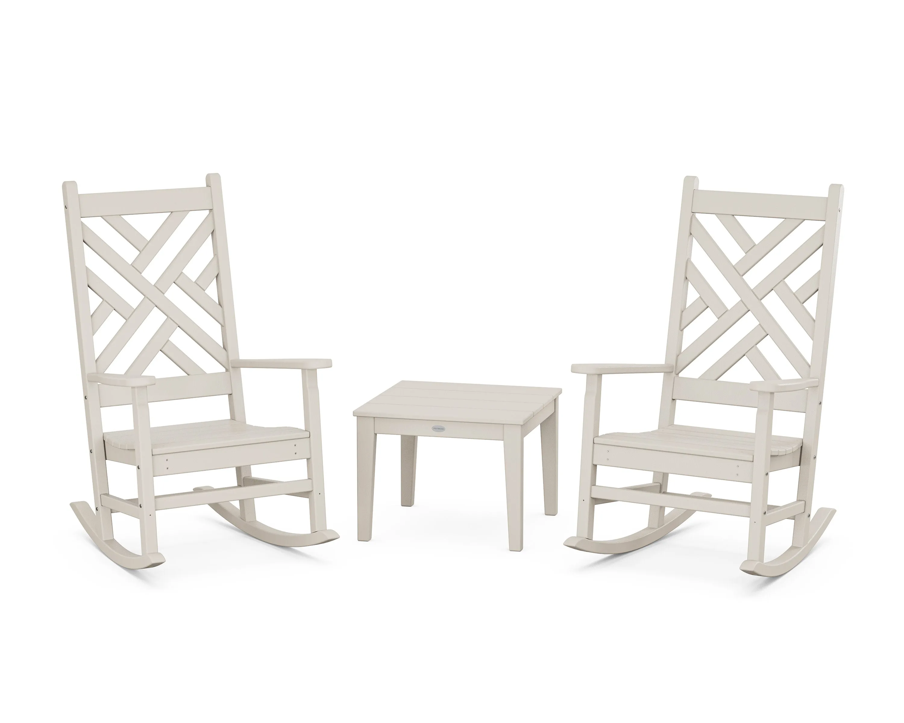 Chippendale 3-Piece Rocking Chair Set