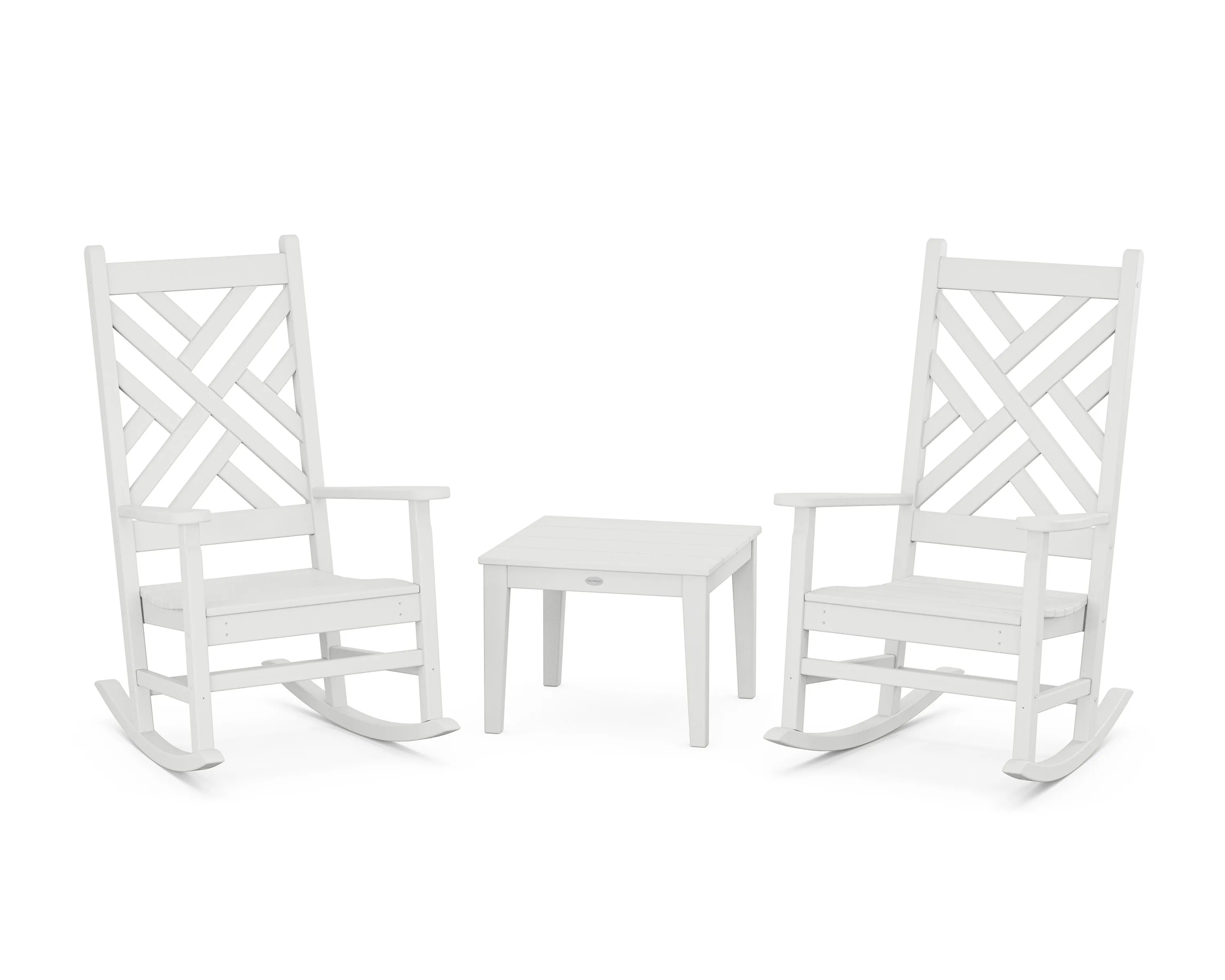 Chippendale 3-Piece Rocking Chair Set