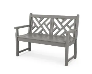 Chippendale 48" Benchoutdoor patio dining furniture set