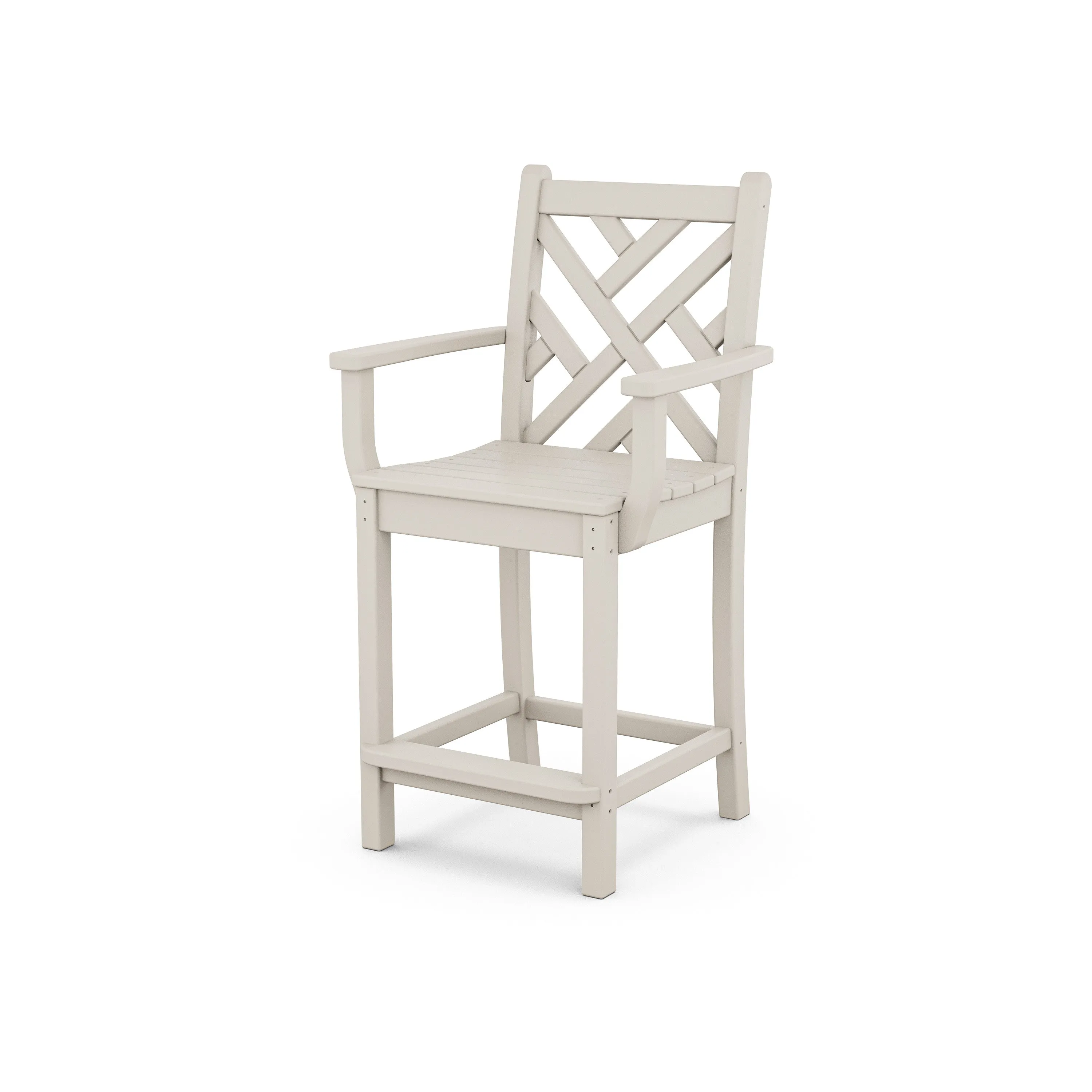 Chippendale Counter Arm Chair