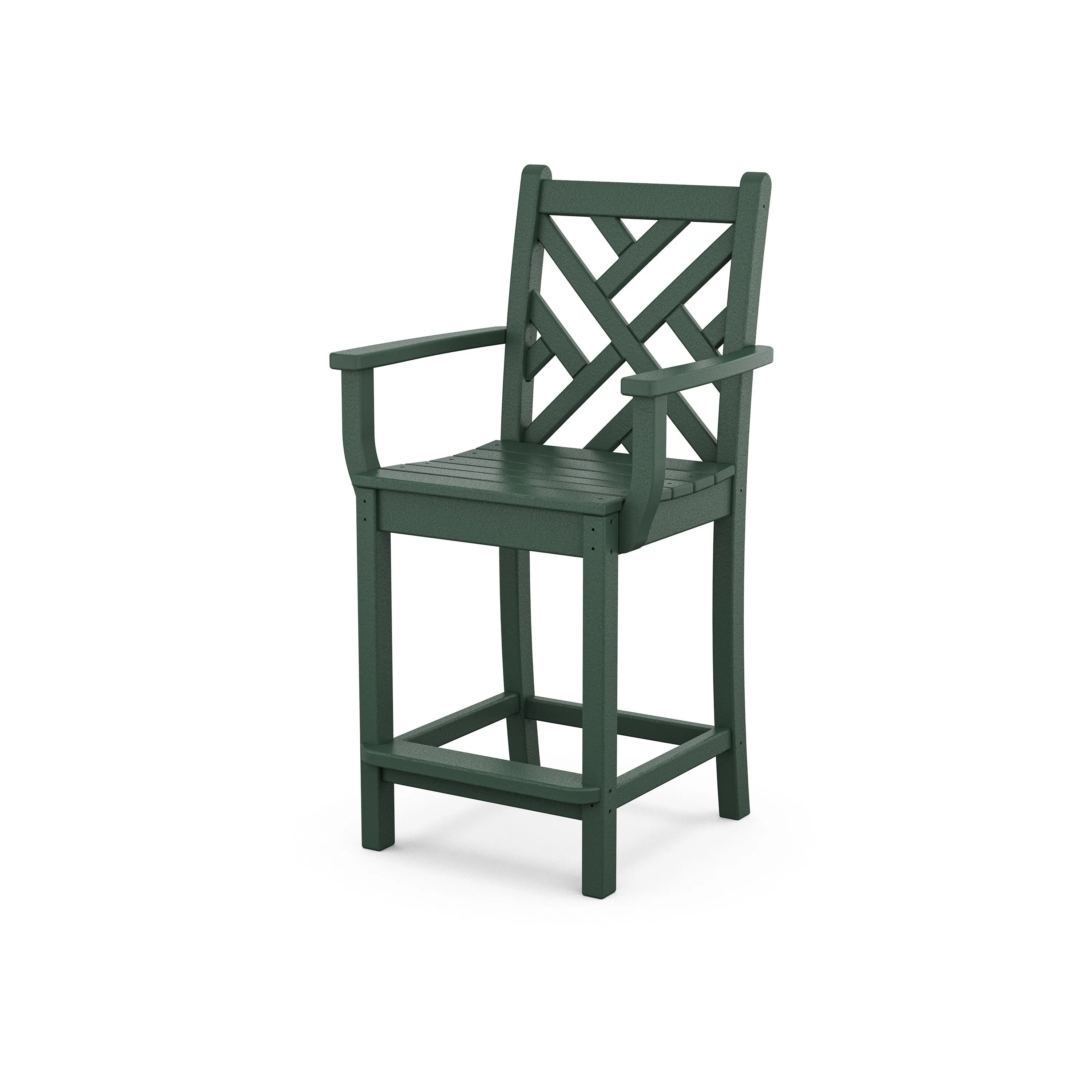 Chippendale Counter Arm Chair