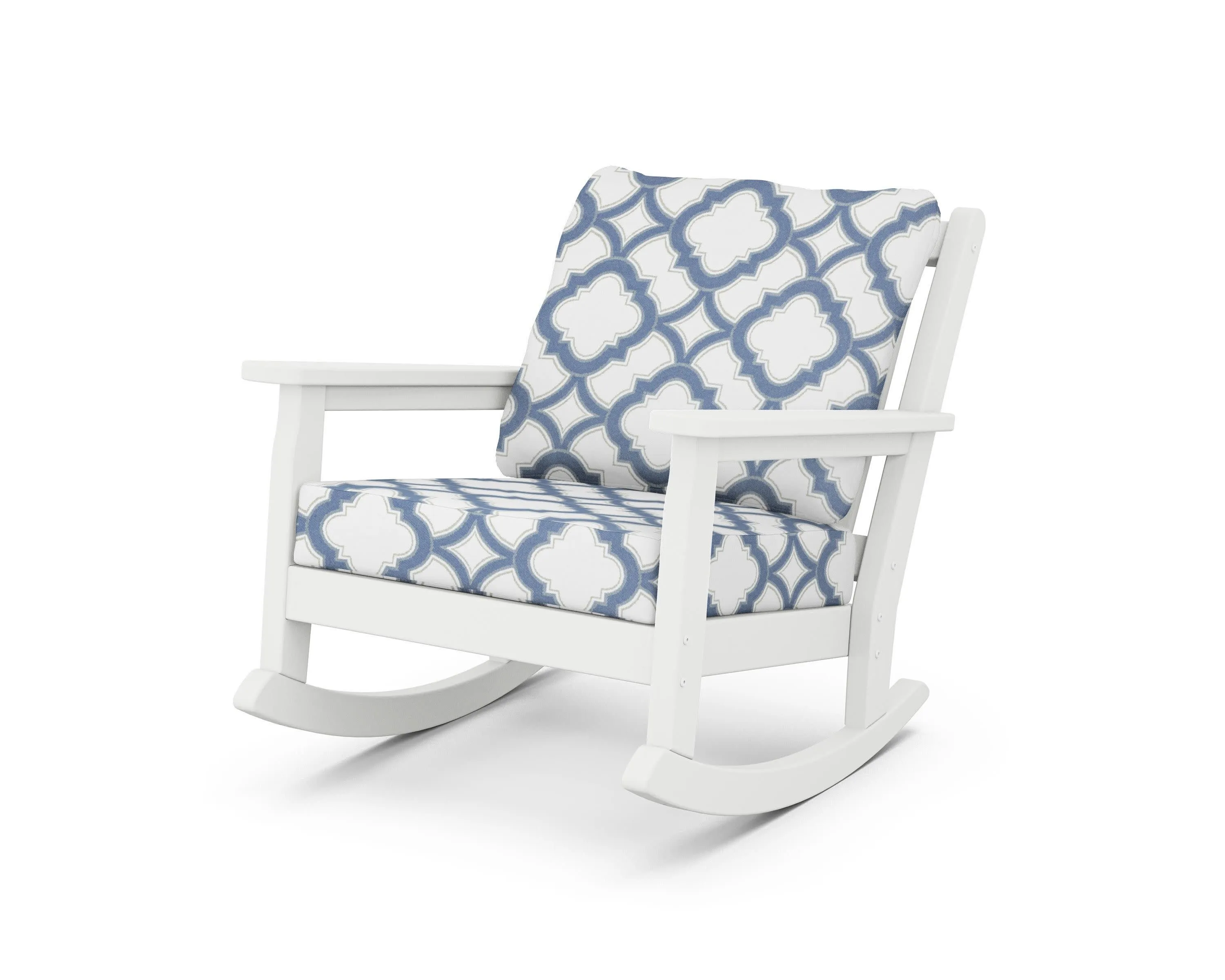 Chippendale Deep Seating Rocking Chair