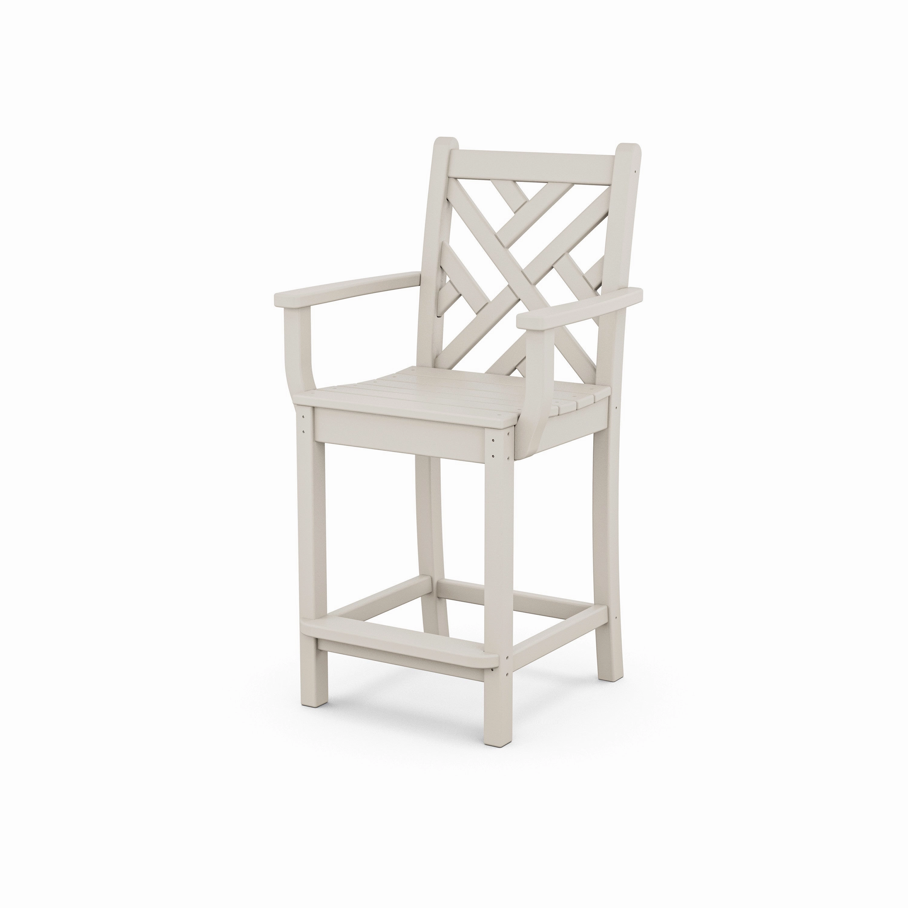 Chippendale Counter Arm Chair