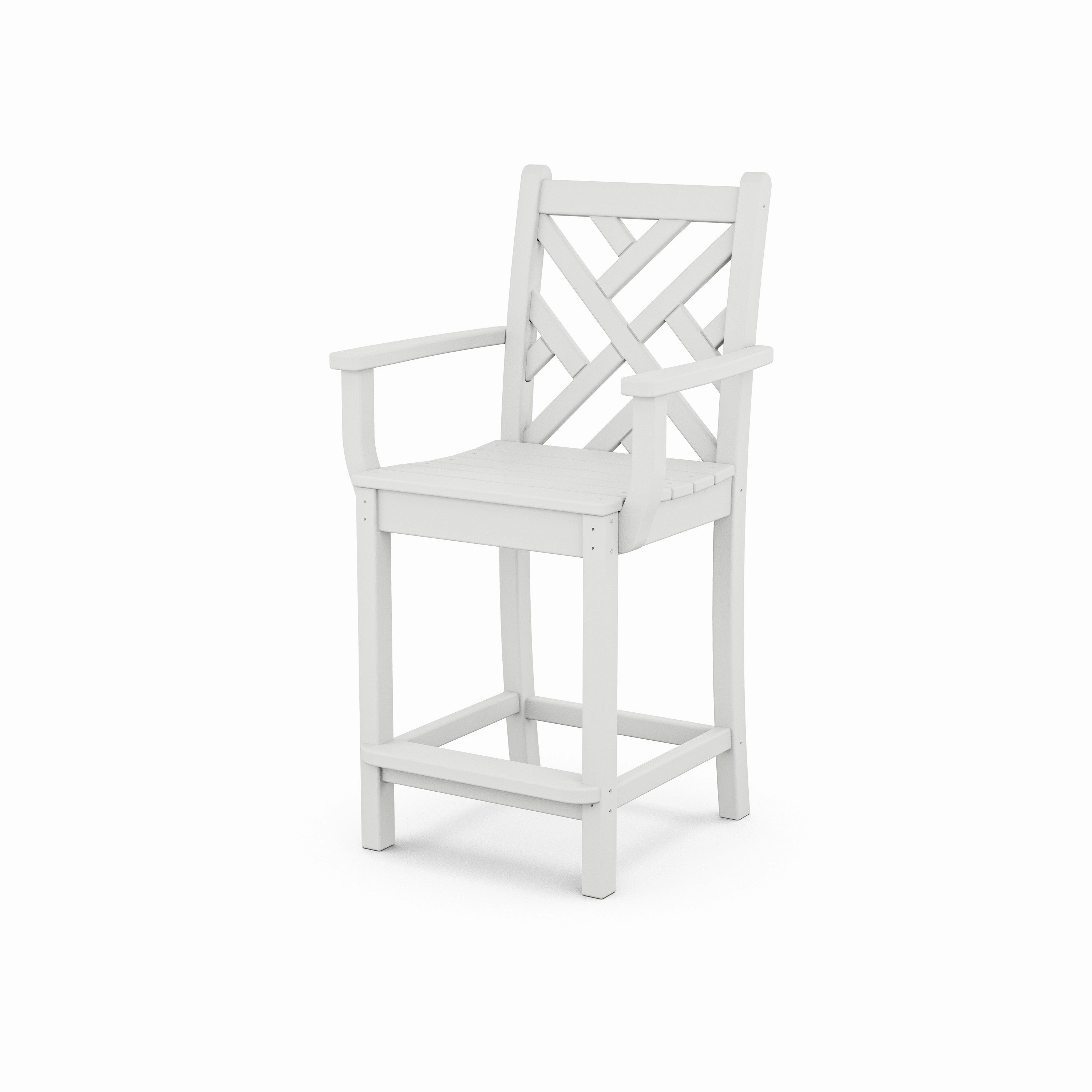 Chippendale Counter Arm Chair