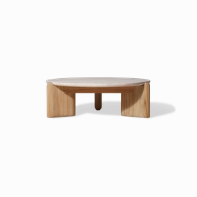 Chloe Round Coffee Tableoutdoor coffee table for patio or lounge