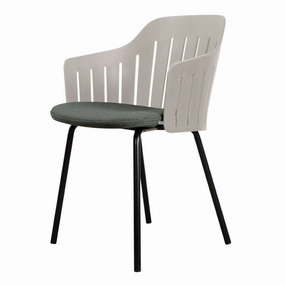 Choice Outdoor Chair - 4 Legs - w/ Seat Cushionoutdoor patio dining furniture set