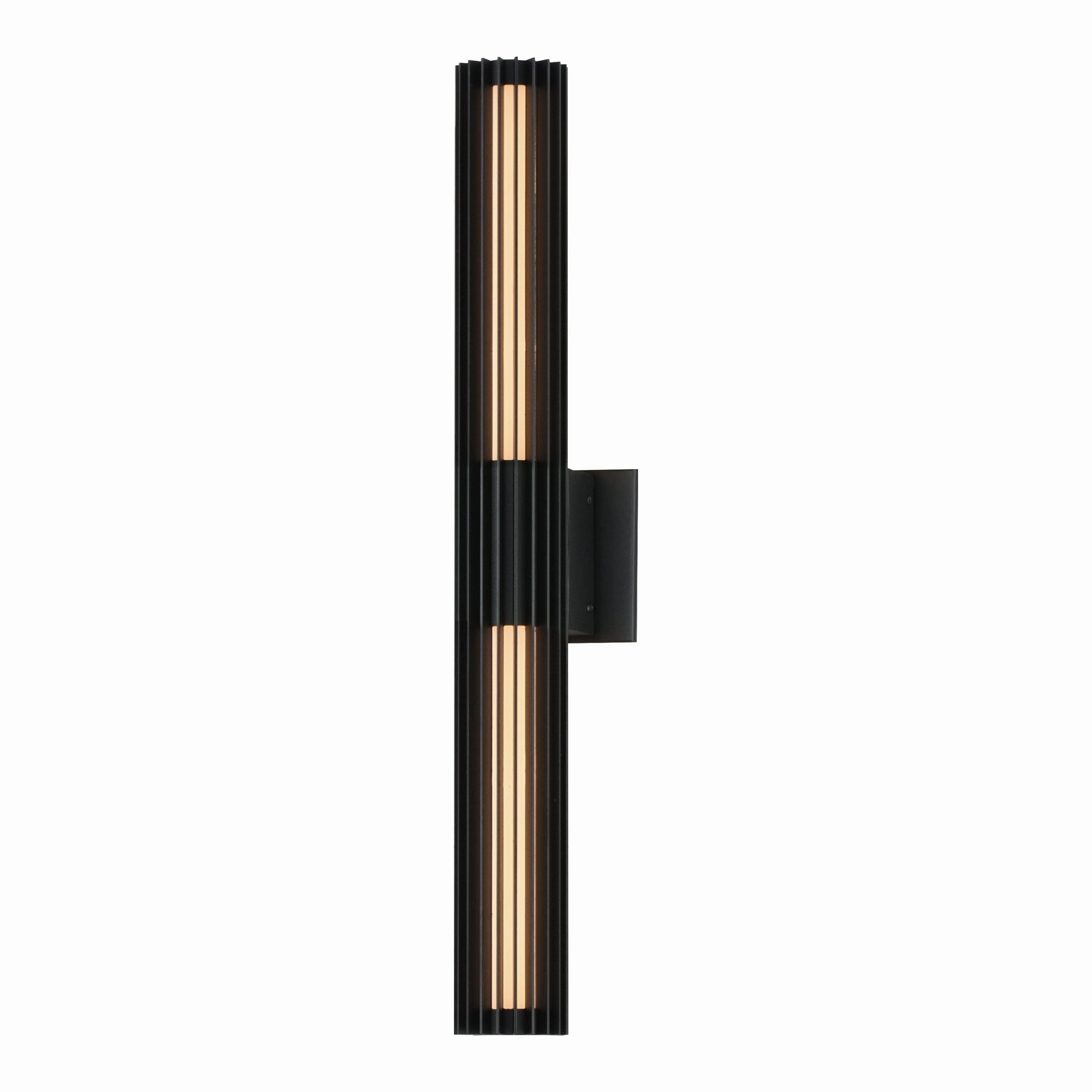 Citadel 28" LED Outdoor Wall sconceWeatherproof outdoor lighting