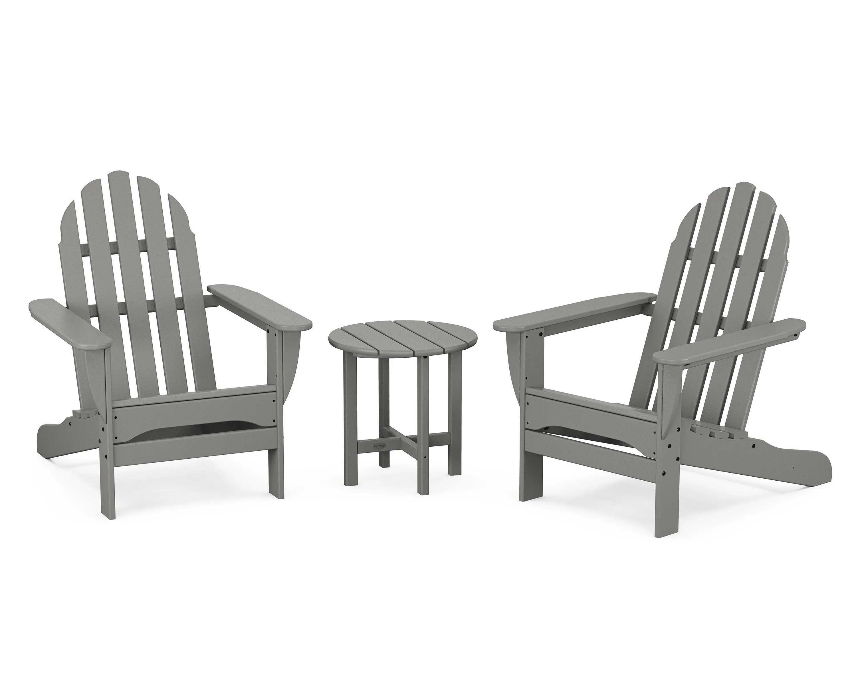 Classic Adirondack 3-Piece Setoutdoor patio dining furniture set