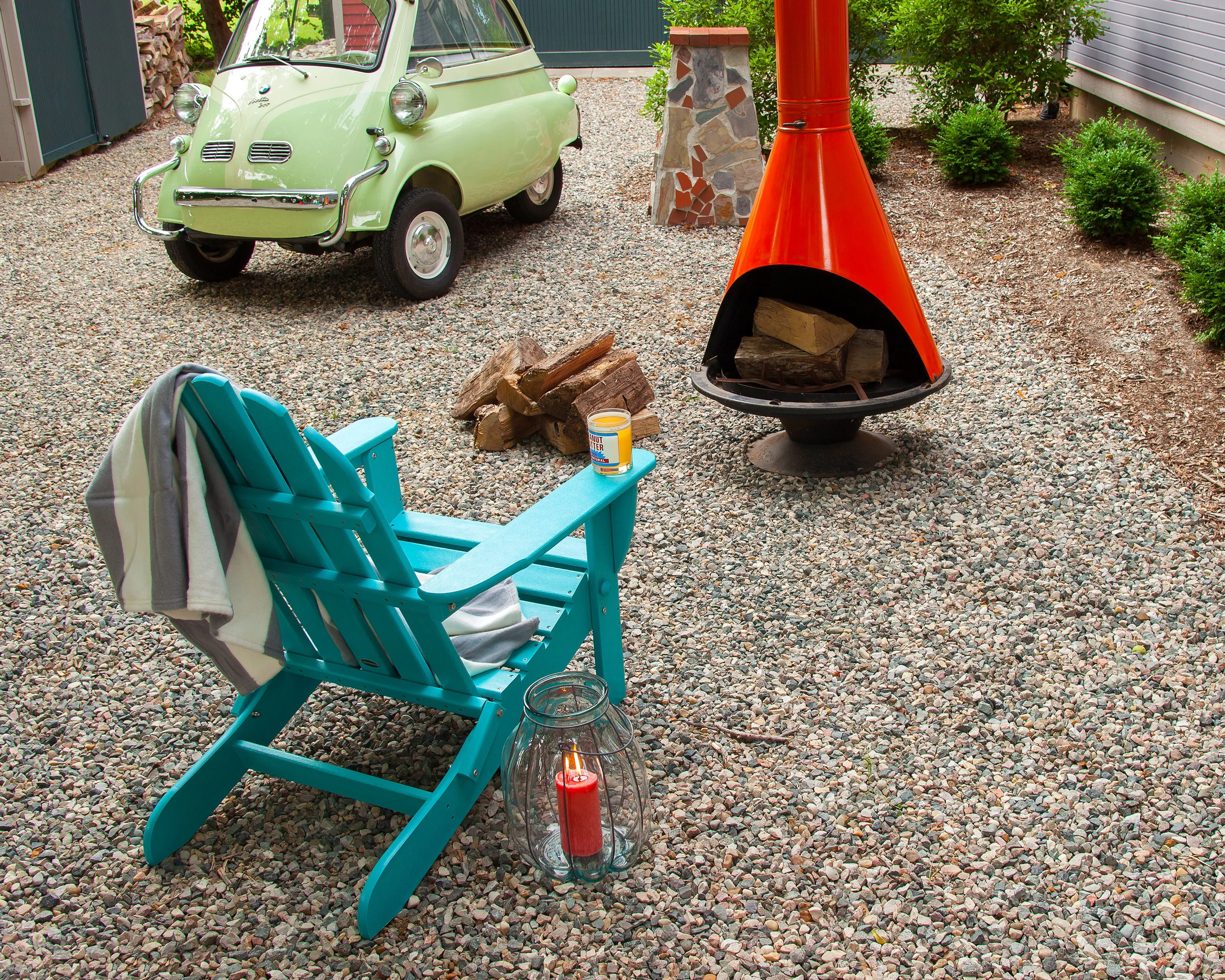 Classic Folding Adirondack Chair