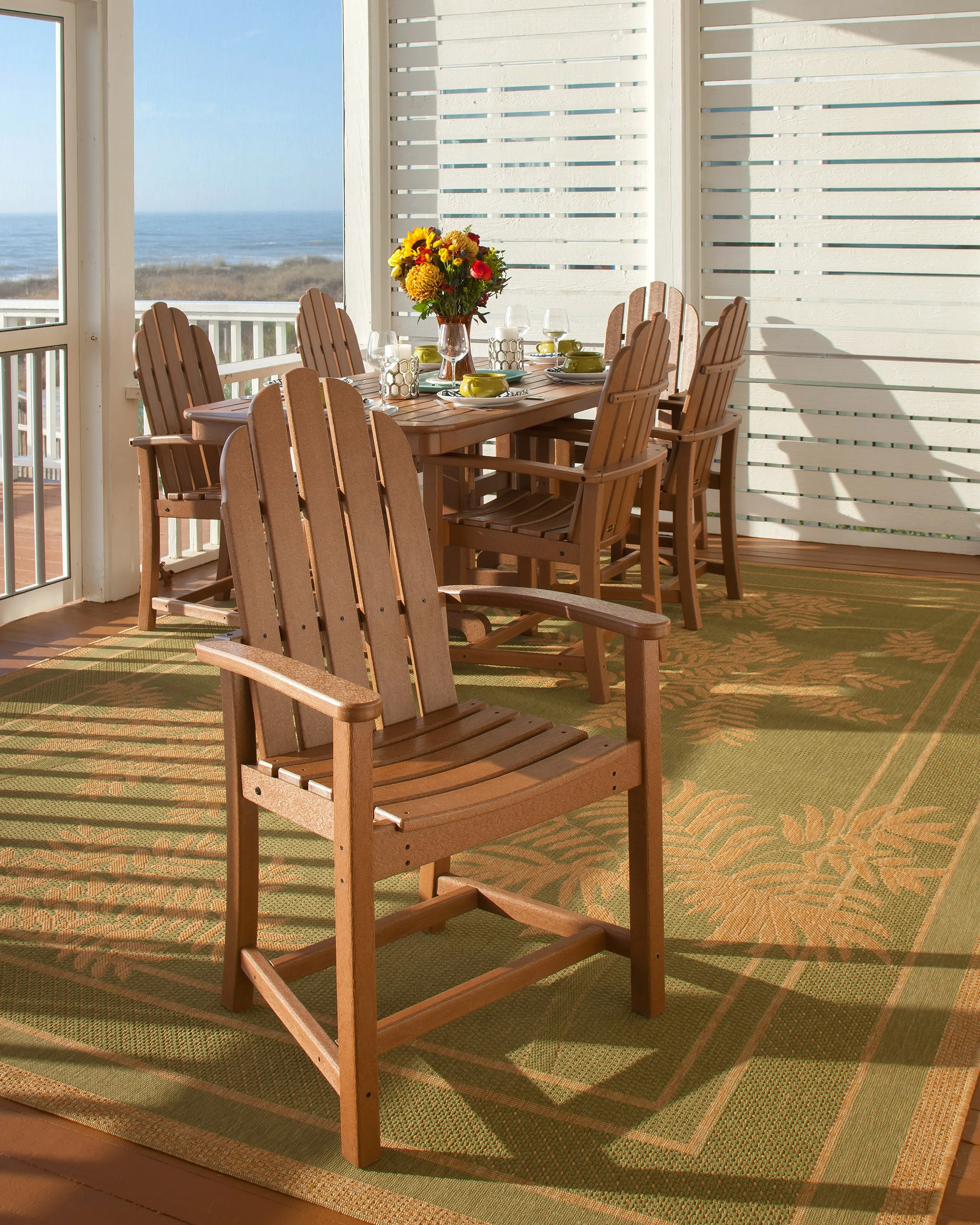 Classic Upright Adirondack Chair