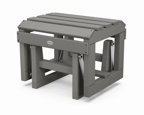 Classic Adirondack Glider Ottomanoutdoor patio dining furniture set
