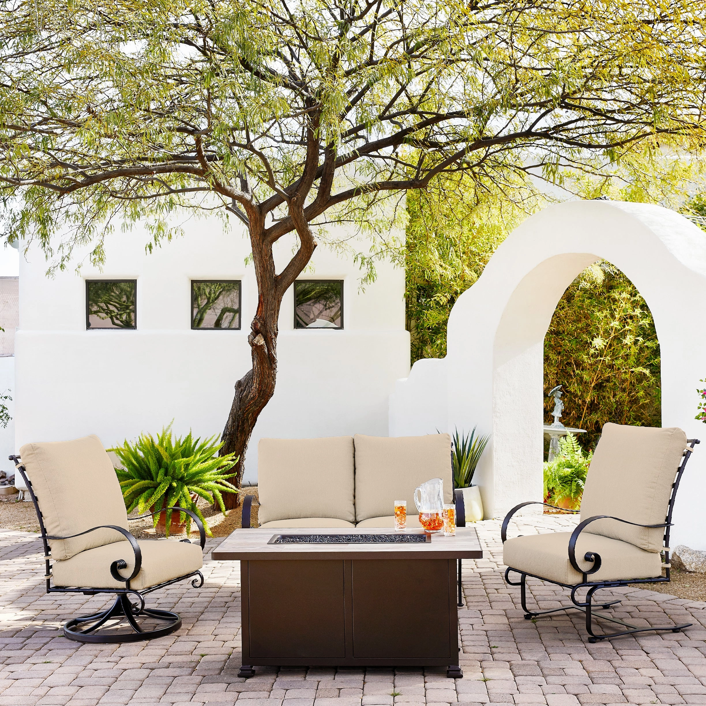 Classico High-Back Spring Base Club Chair