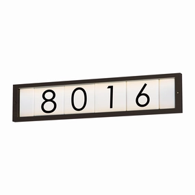Clean 25" LED Address FrameWeatherproof outdoor lighting