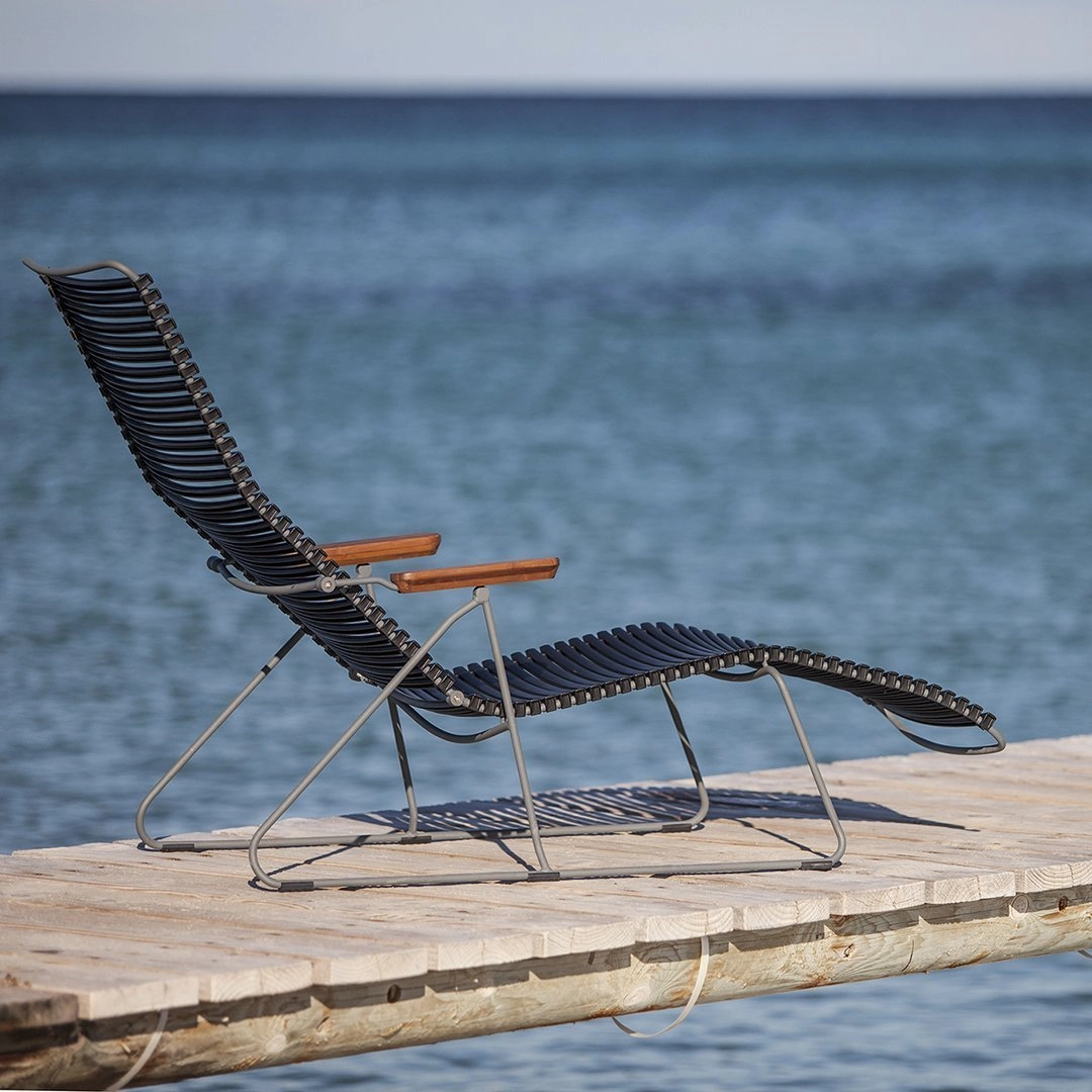 Click Outdoor Sunlounger