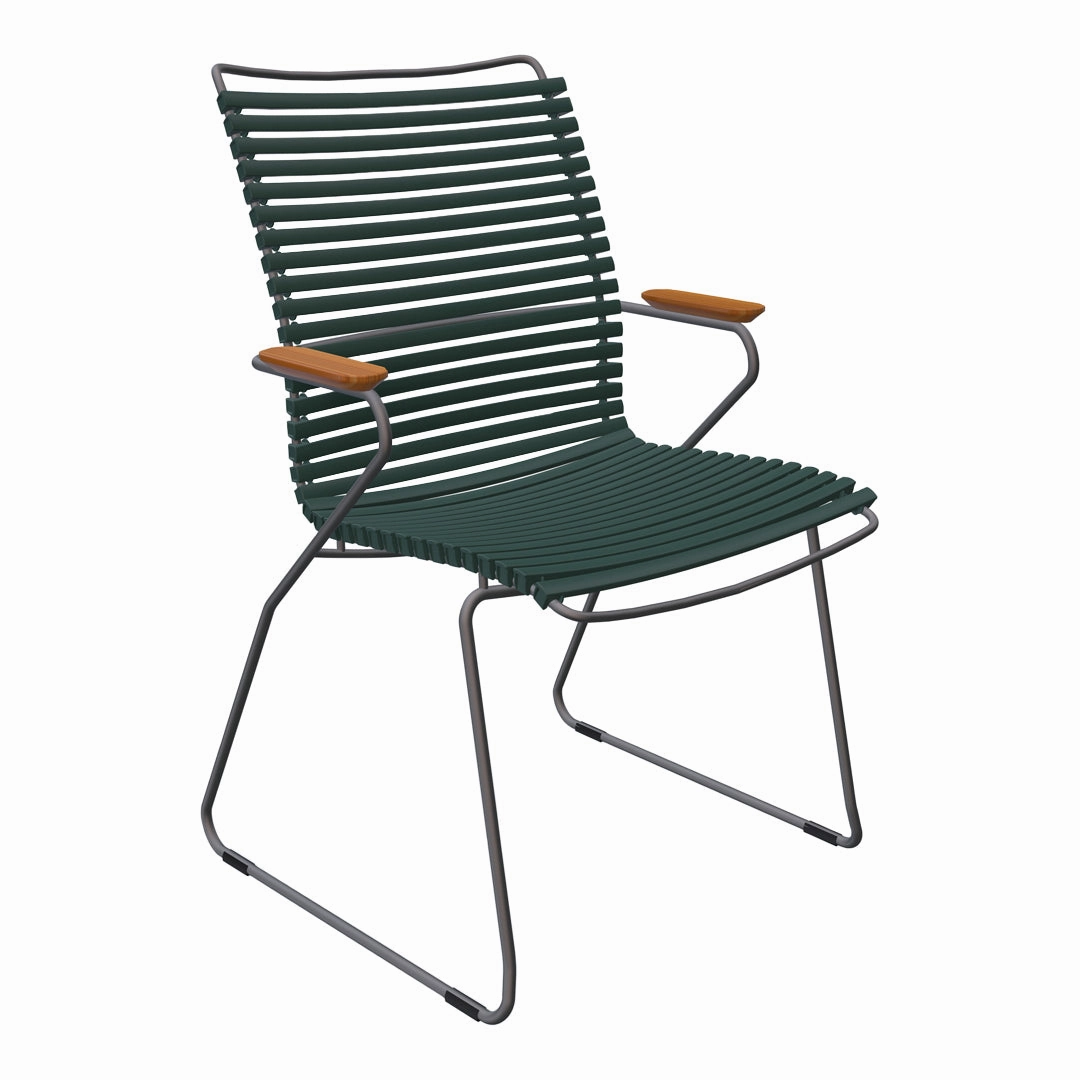 Click Outdoor Tall Back Dining Chair