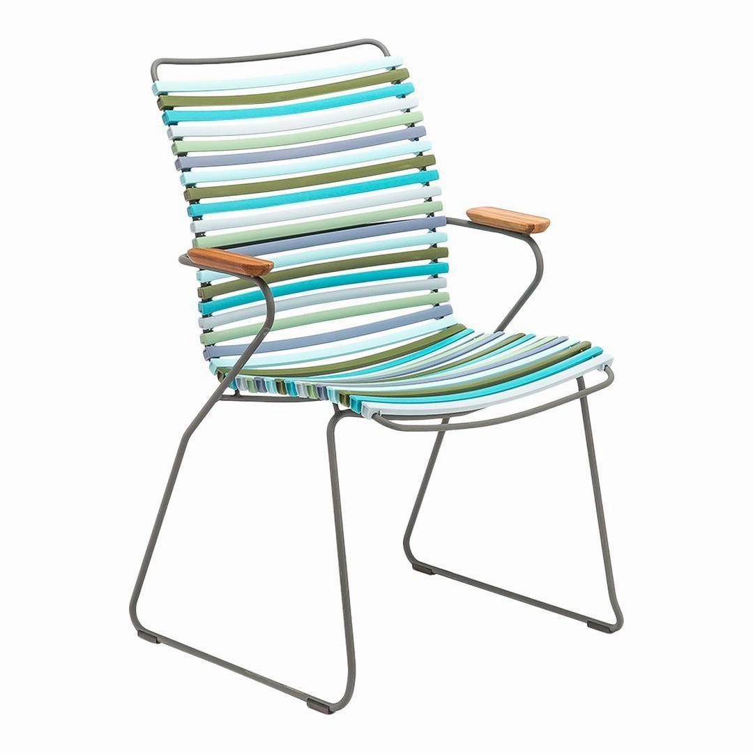 Click Outdoor Tall Back Dining Chair