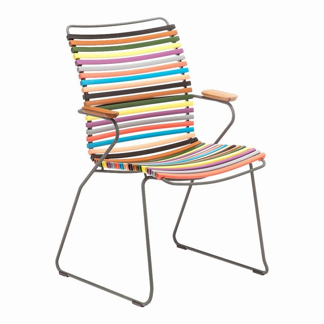 Click Outdoor Tall Back Dining Chair