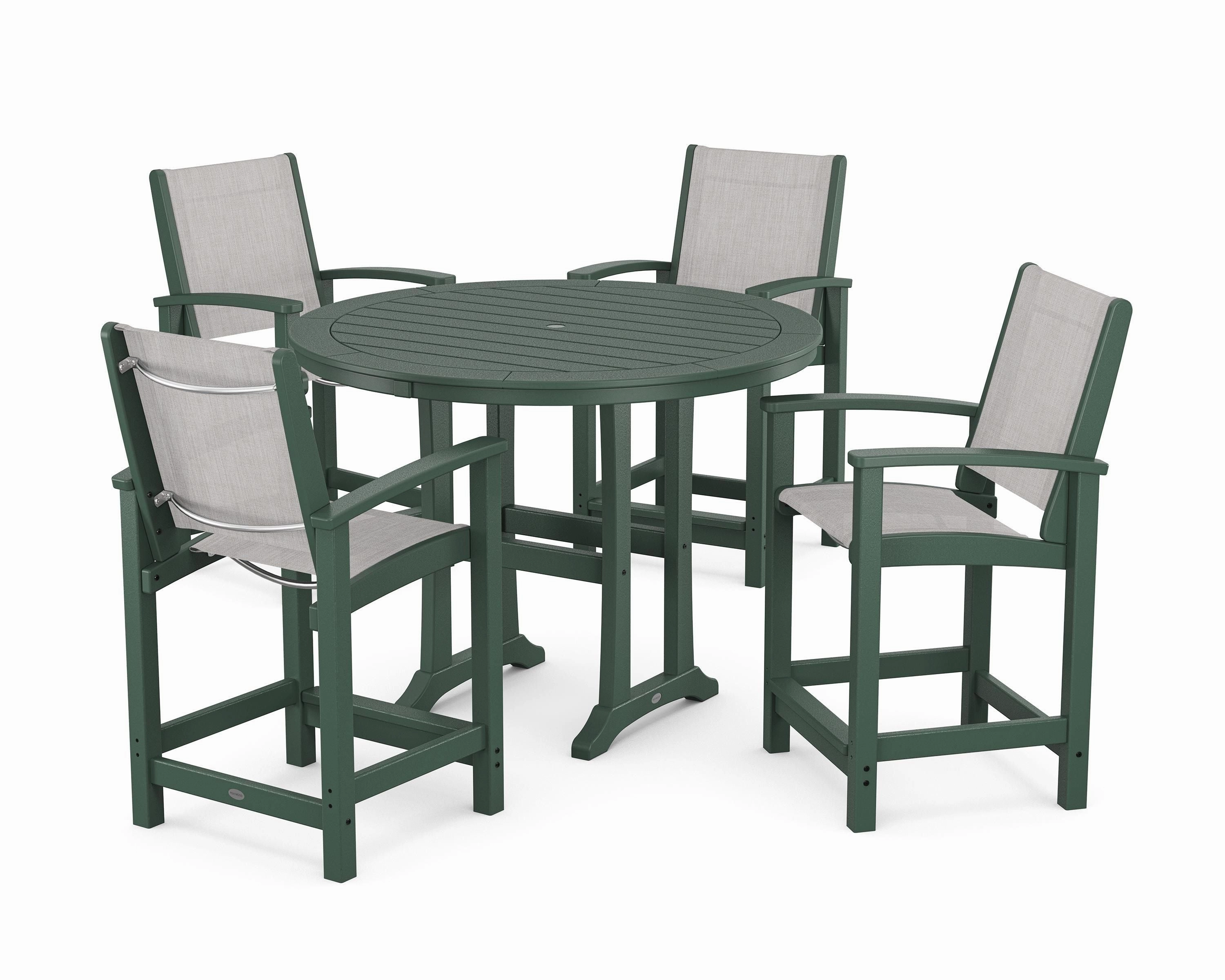 Coastal 5-Piece Counter Set