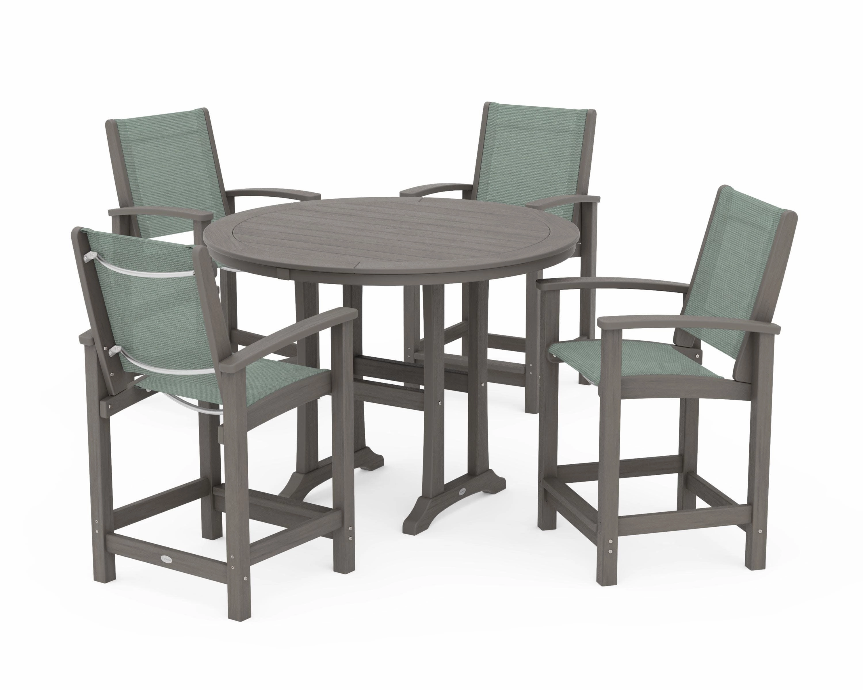 Coastal 5-Piece Counter Set