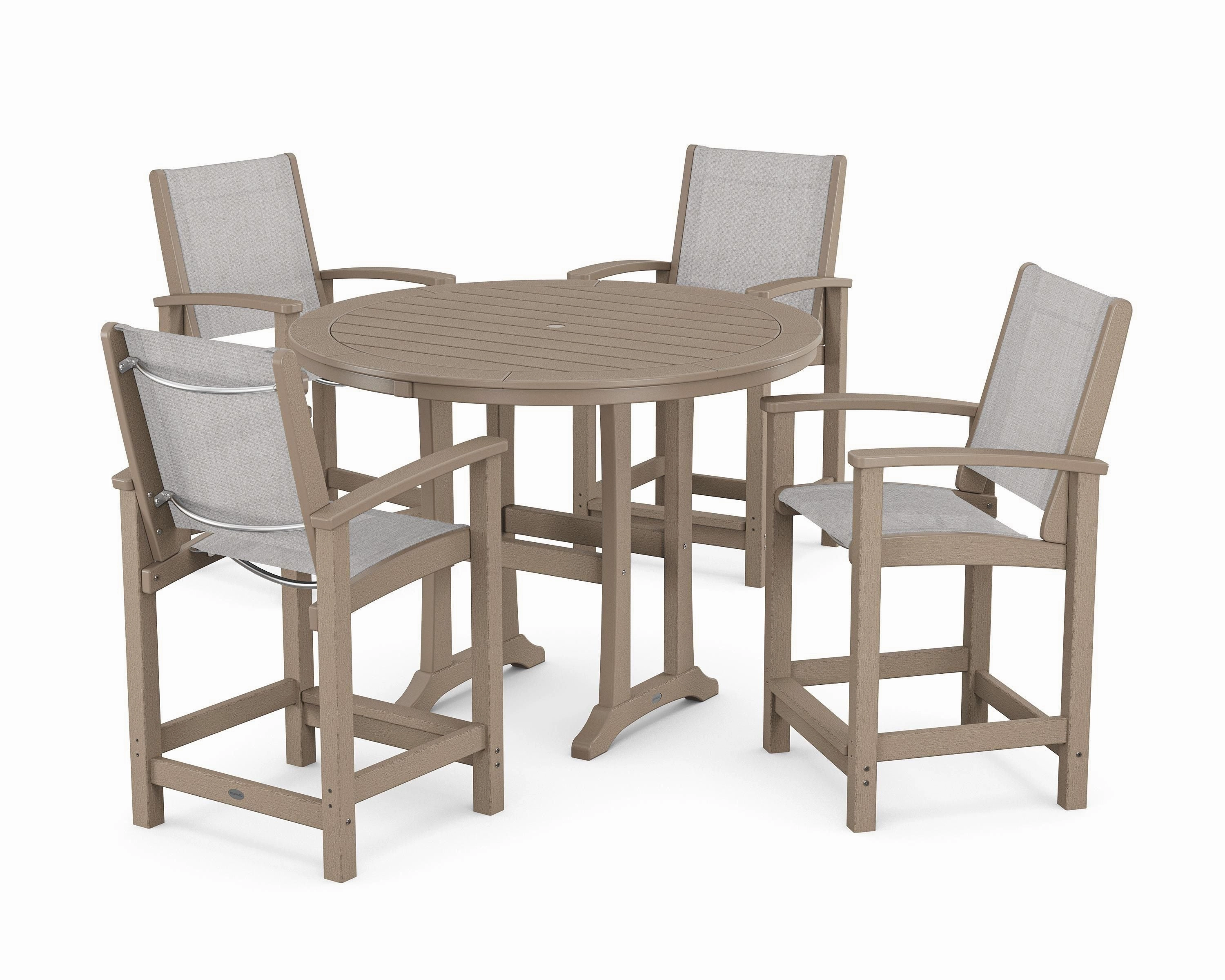 Coastal 5-Piece Counter Set