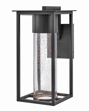 Coen LED Wall Mount BlackOutdoor wall sconces with motion sensor