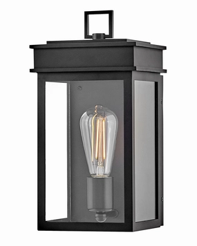 Cole LED Wall Mount BlackOutdoor wall sconces with motion sensor