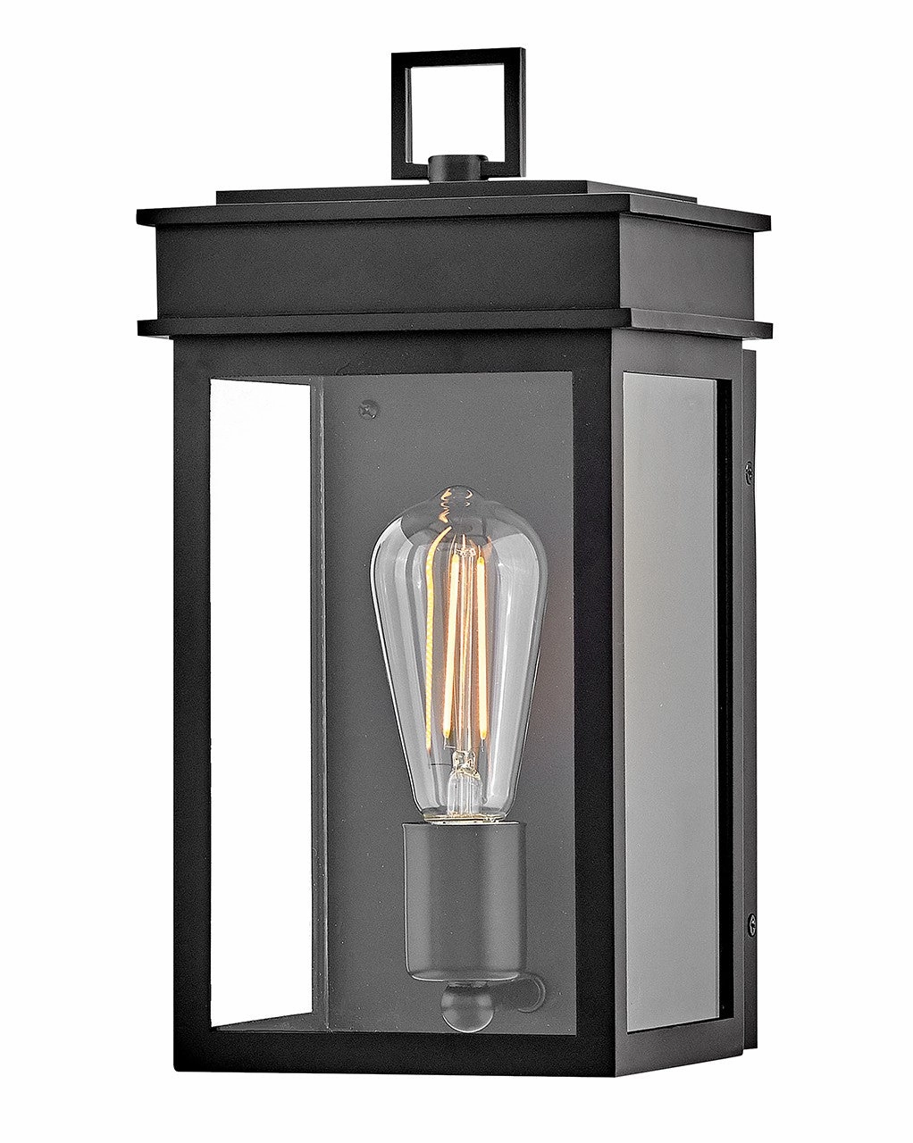 Cole LED Wall Mount BlackOutdoor wall sconces with motion sensor