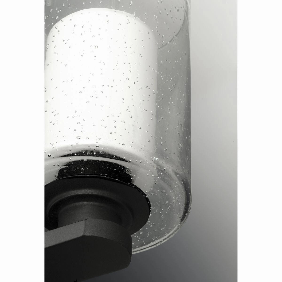 Compel One Light Wall Lantern Black
