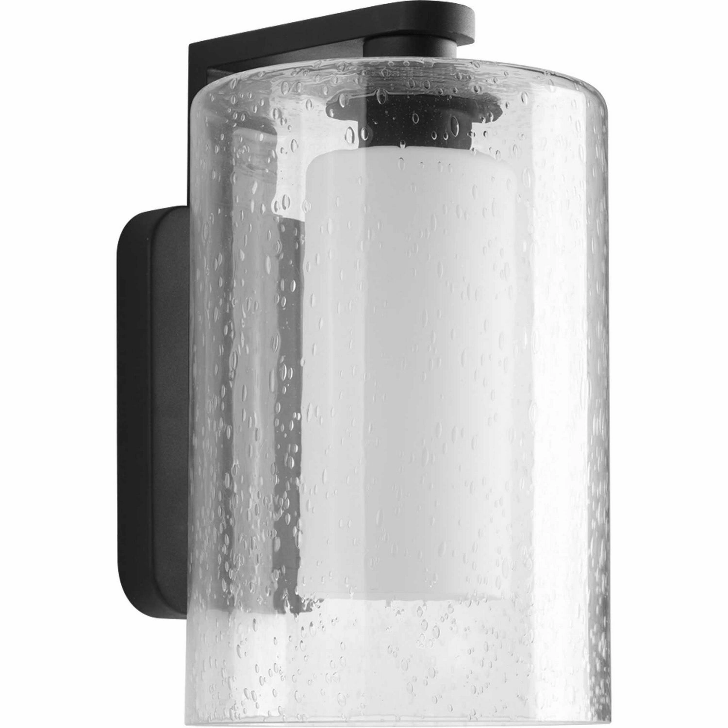 Compel One Light Wall Lantern Black