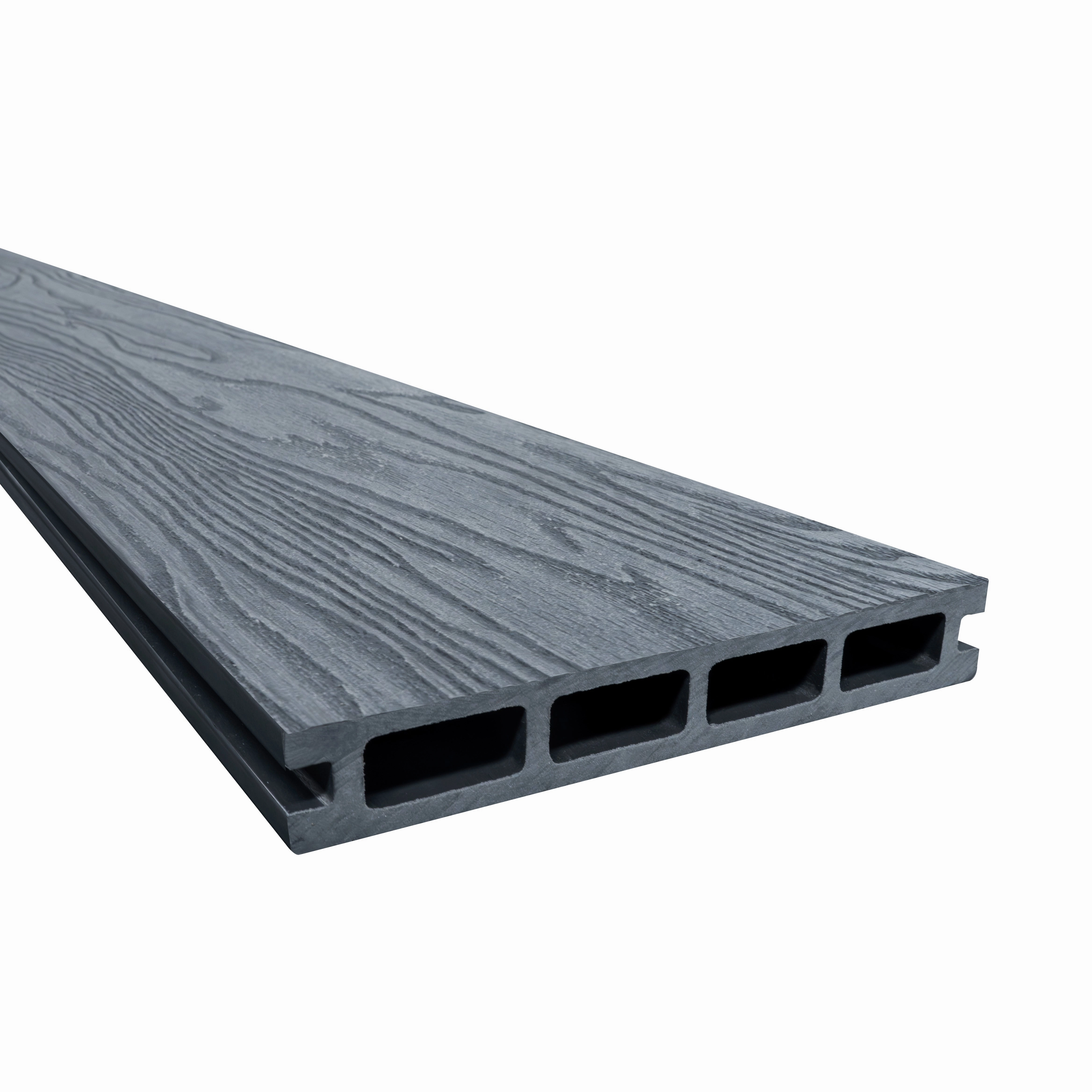 Composite Decking Boards x 5  Grey