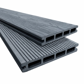 Composite Decking Boards x 5  Greyoutdoor patio furniture set