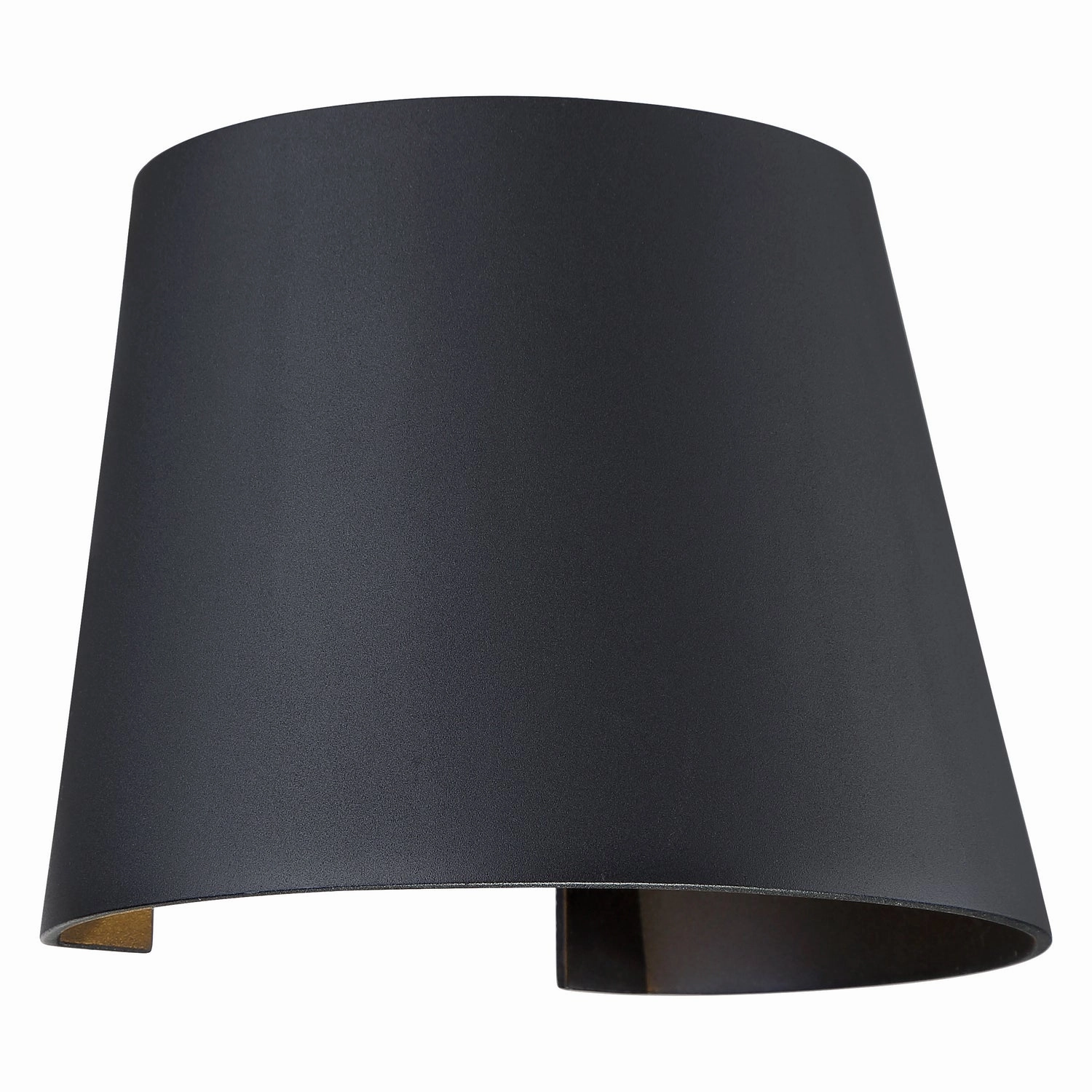 Cone LED Wallwasher BlackOutdoor wall sconces with motion sensor