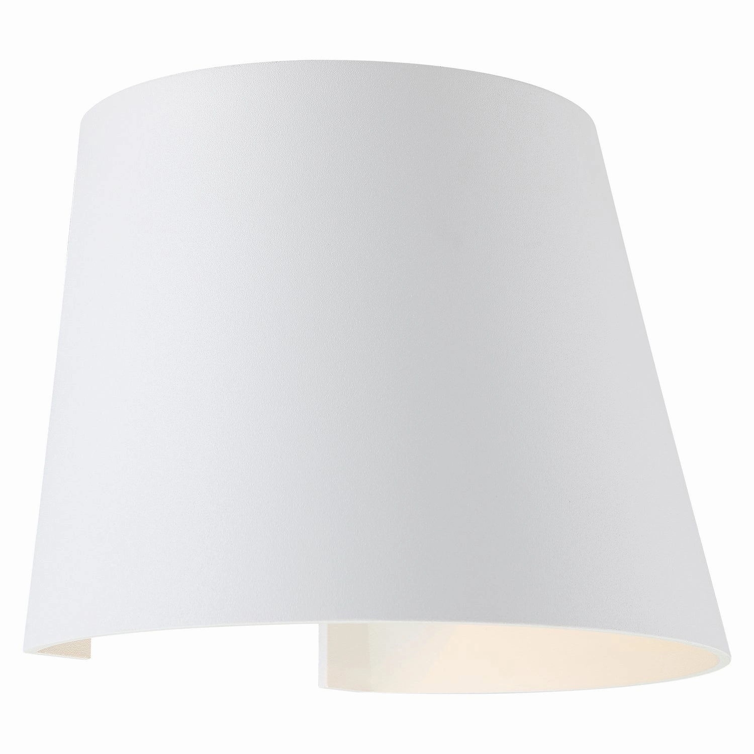 Cone LED Wallwasher WhiteOutdoor wall sconces with motion sensor