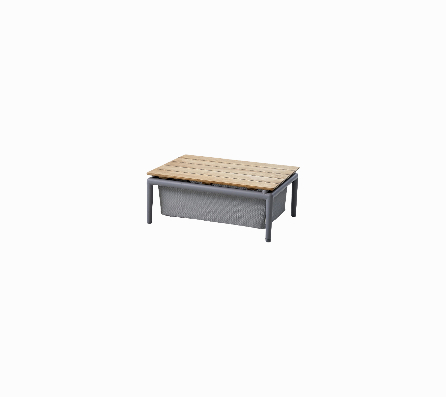 Conic box tableoutdoor side table for patio furniture