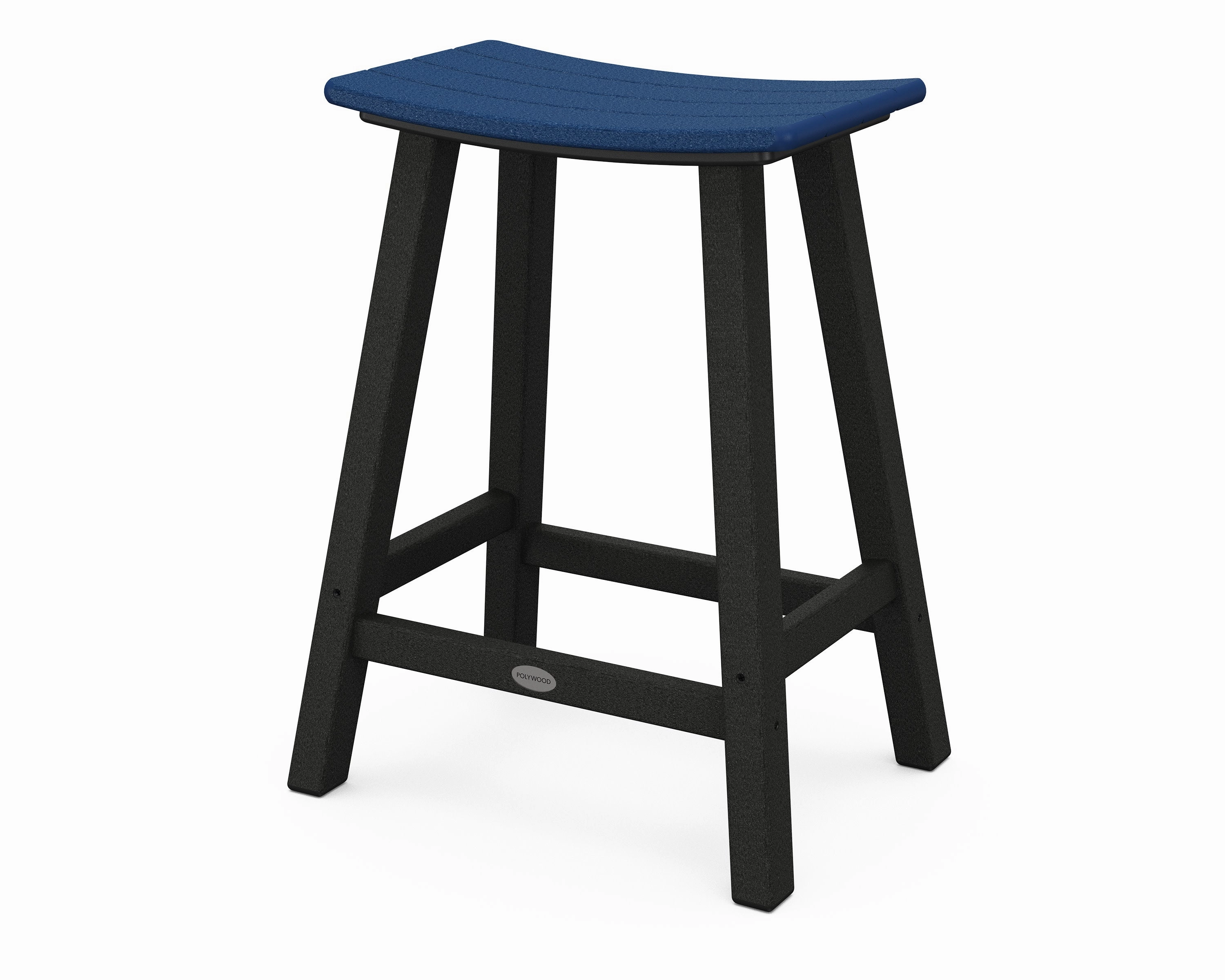 Contempo 24" Saddle Counter Stool