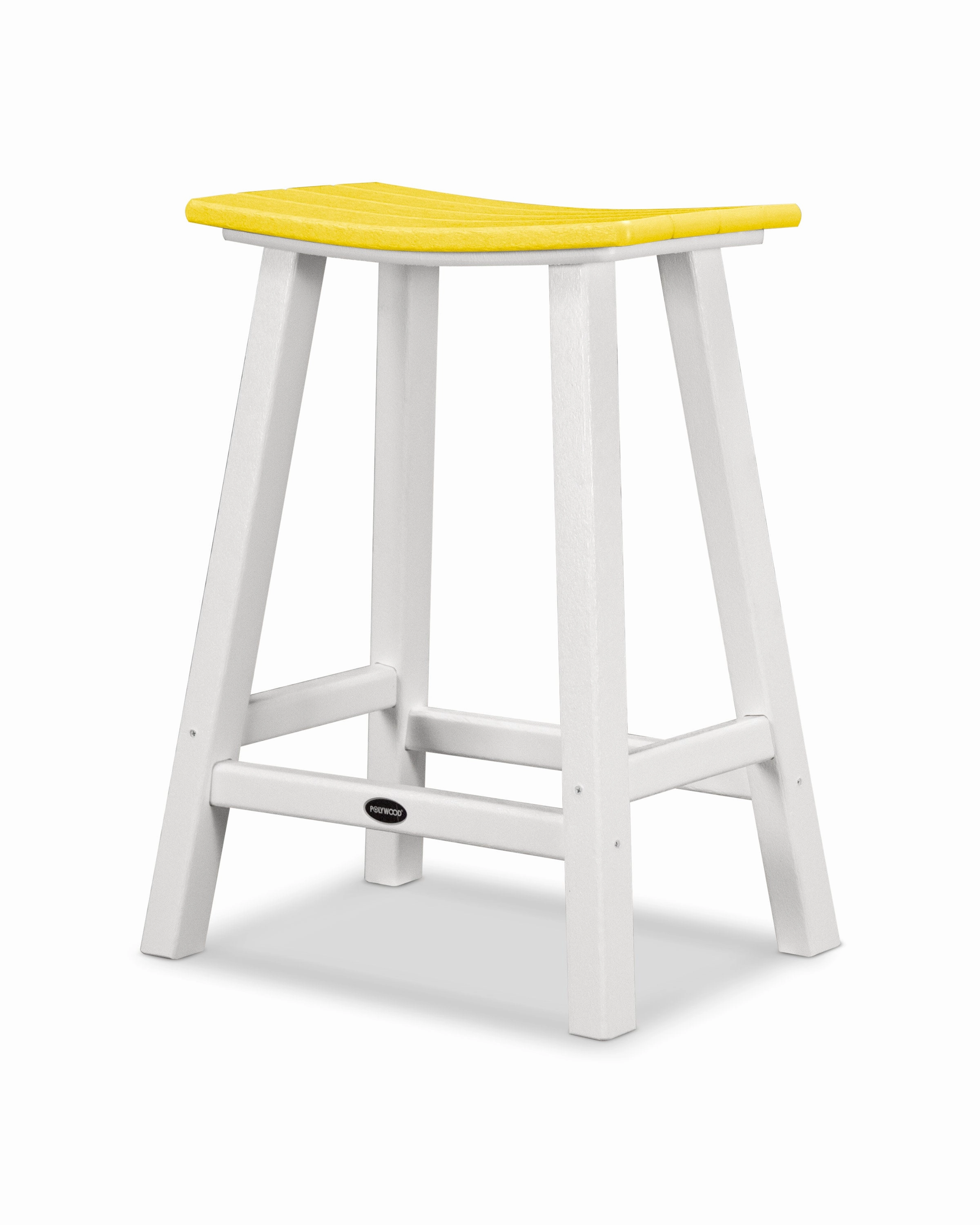 Contempo 24" Saddle Counter Stool