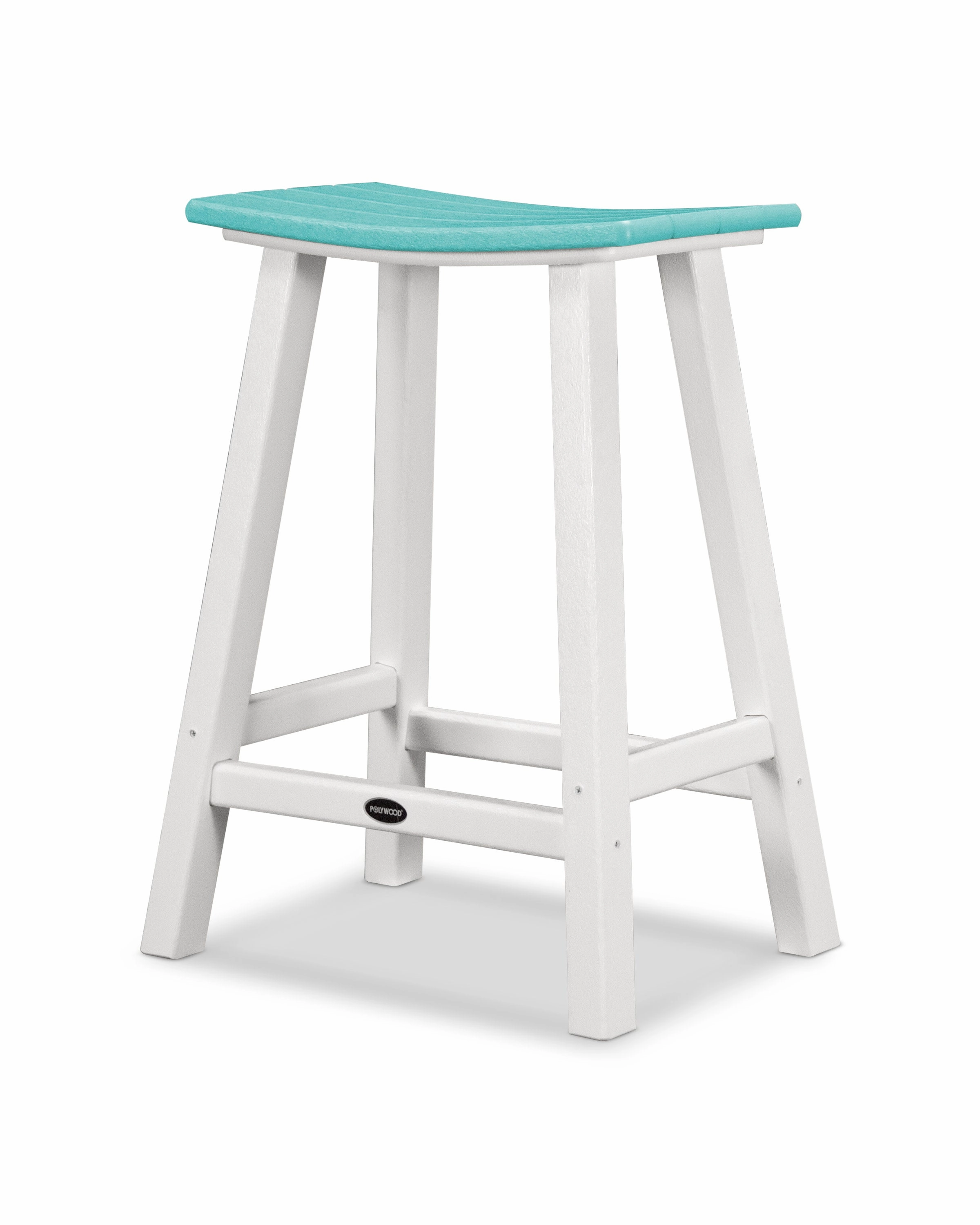 Contempo 24" Saddle Counter Stool